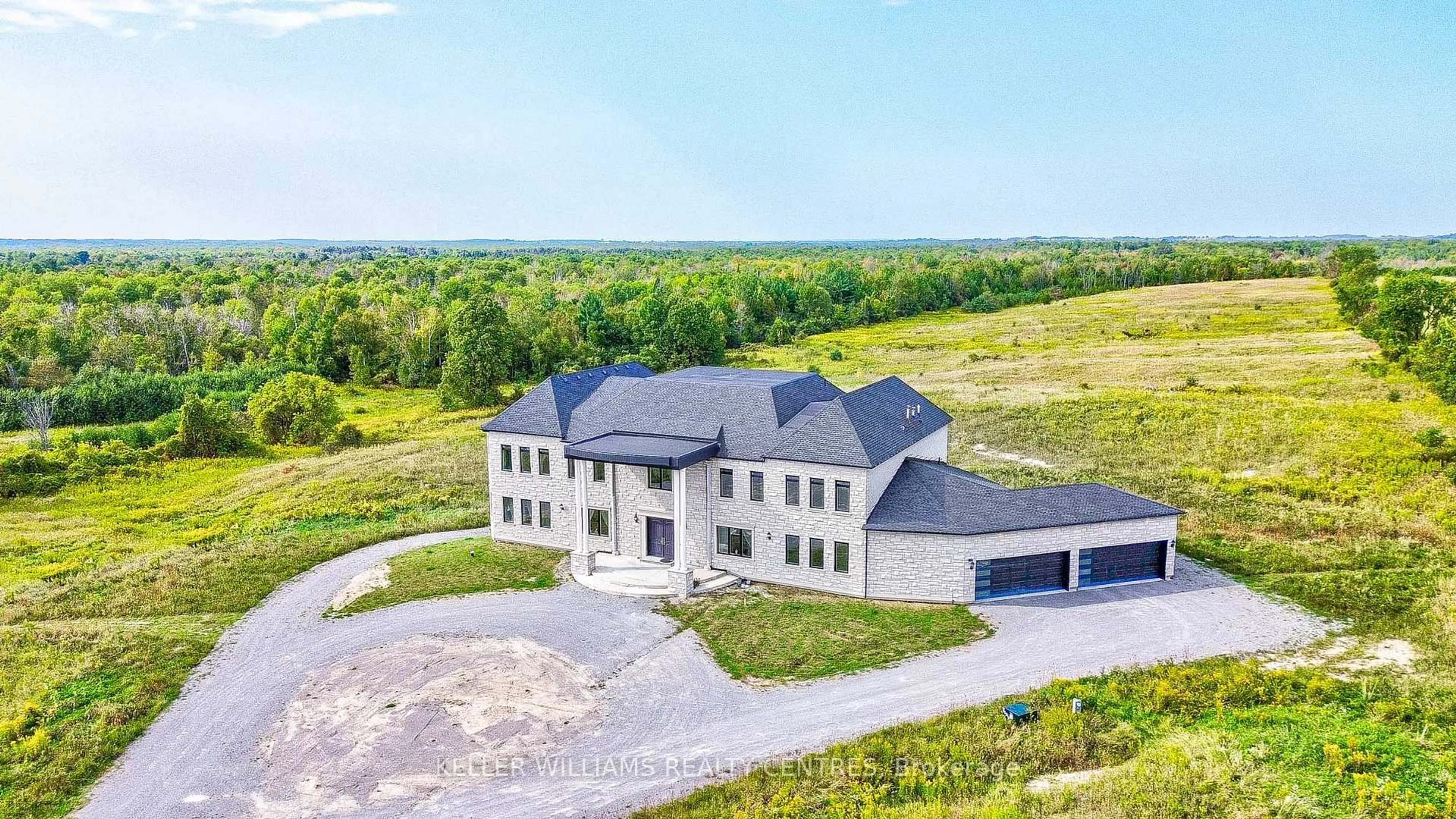 A pic from outside/outdoor area/front of a property/back of a property/a pic from drone, mountain view for 6196 Ravenshoe Rd, Georgina Ontario L9P 1R2