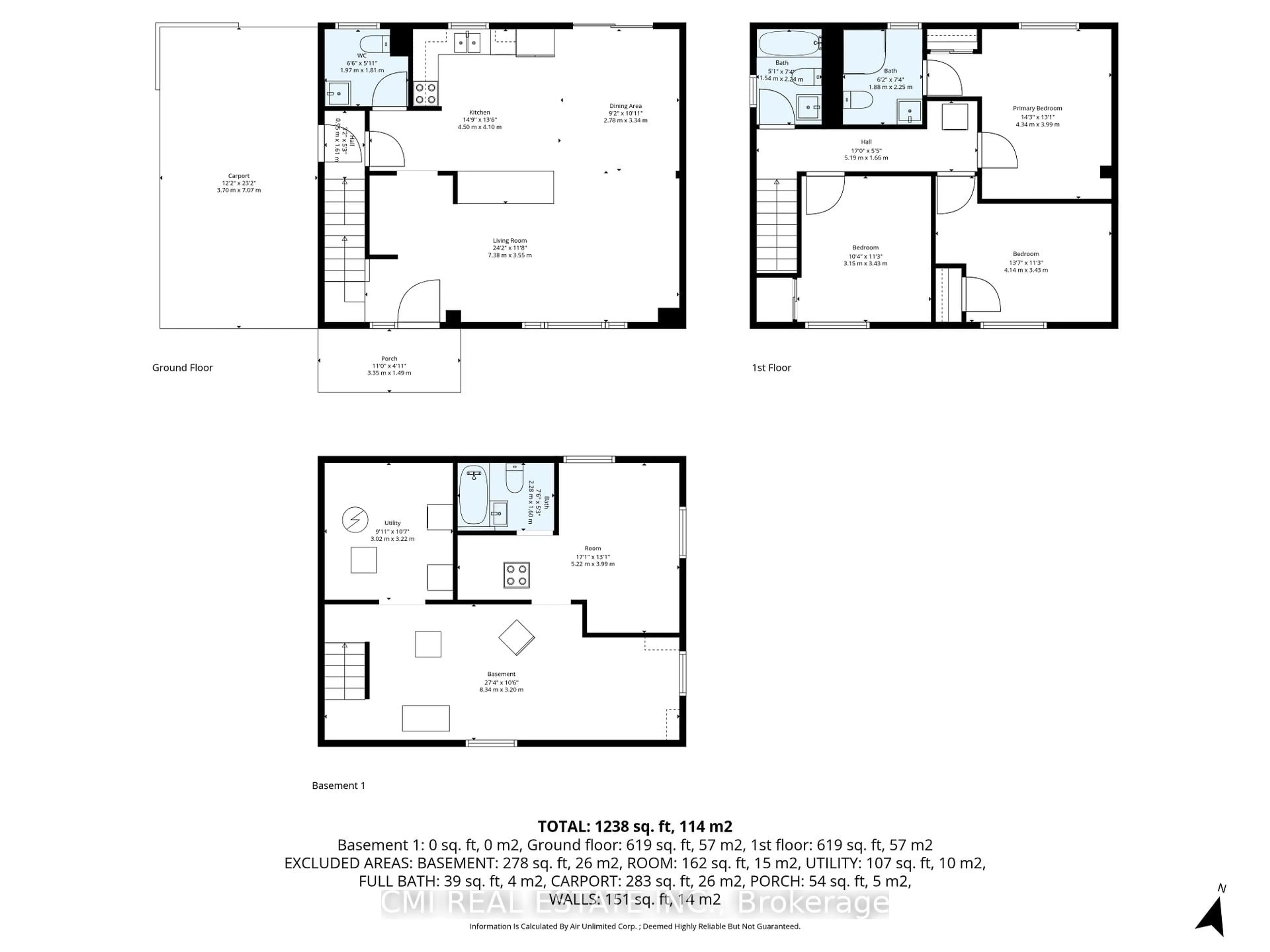 Floor plan for 4806 5th Sdrd, Essa Ontario L0L 2N2