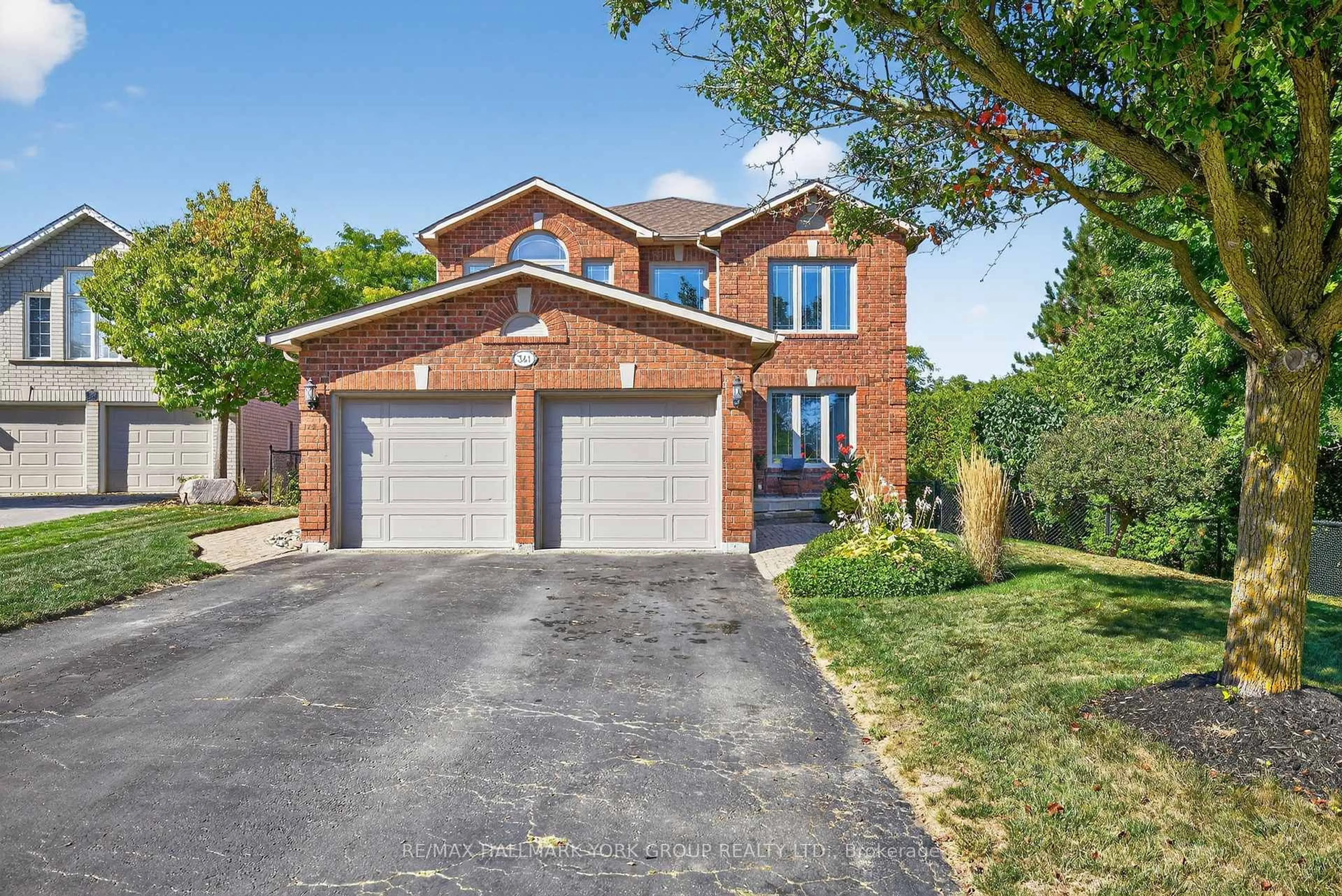 Home with brick exterior material, street for 341 Gaston Pl, Newmarket Ontario L3Y 8M4