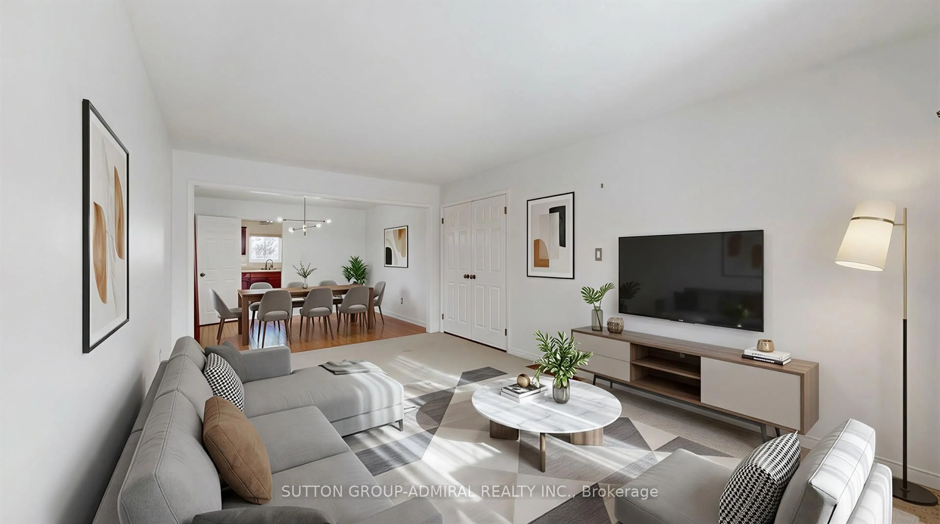 Living room with furniture, unknown for 90 Clark Ave, Markham Ontario L3T 1S8