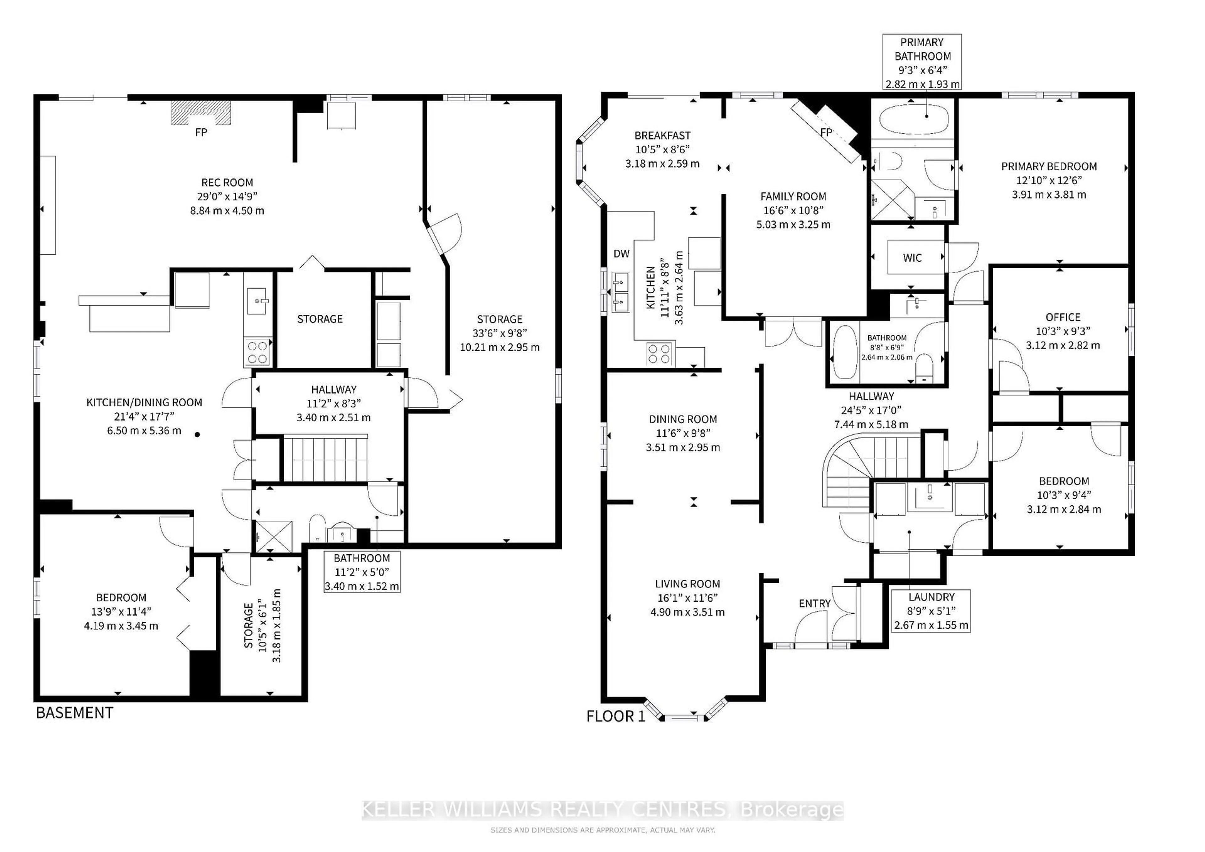Floor plan for 100 Timpson Dr, Aurora Ontario L4G 5N5