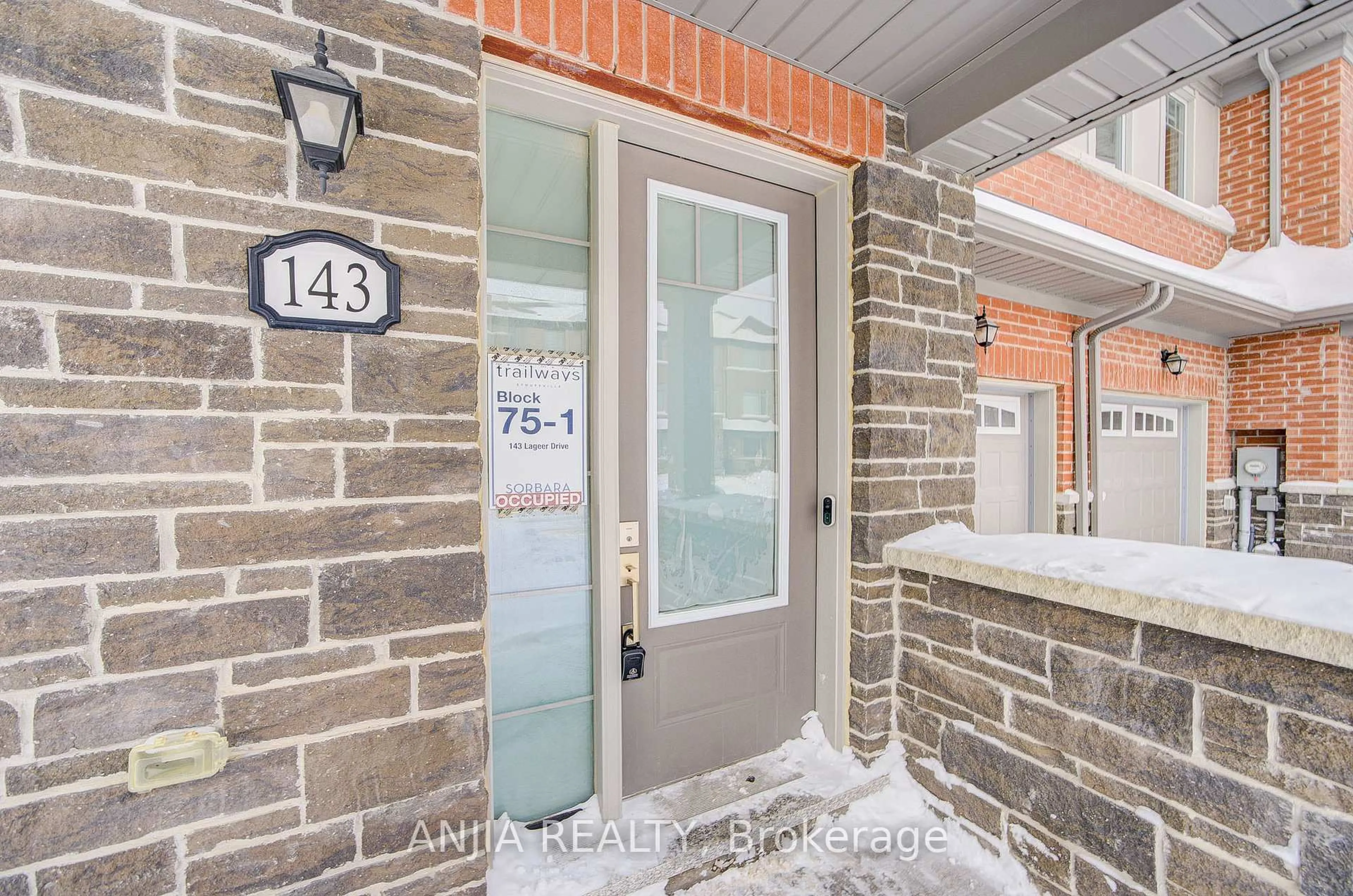 Home with brick exterior material, street for 143 Lageer Dr, Whitchurch-Stouffville Ontario L4A 4V2