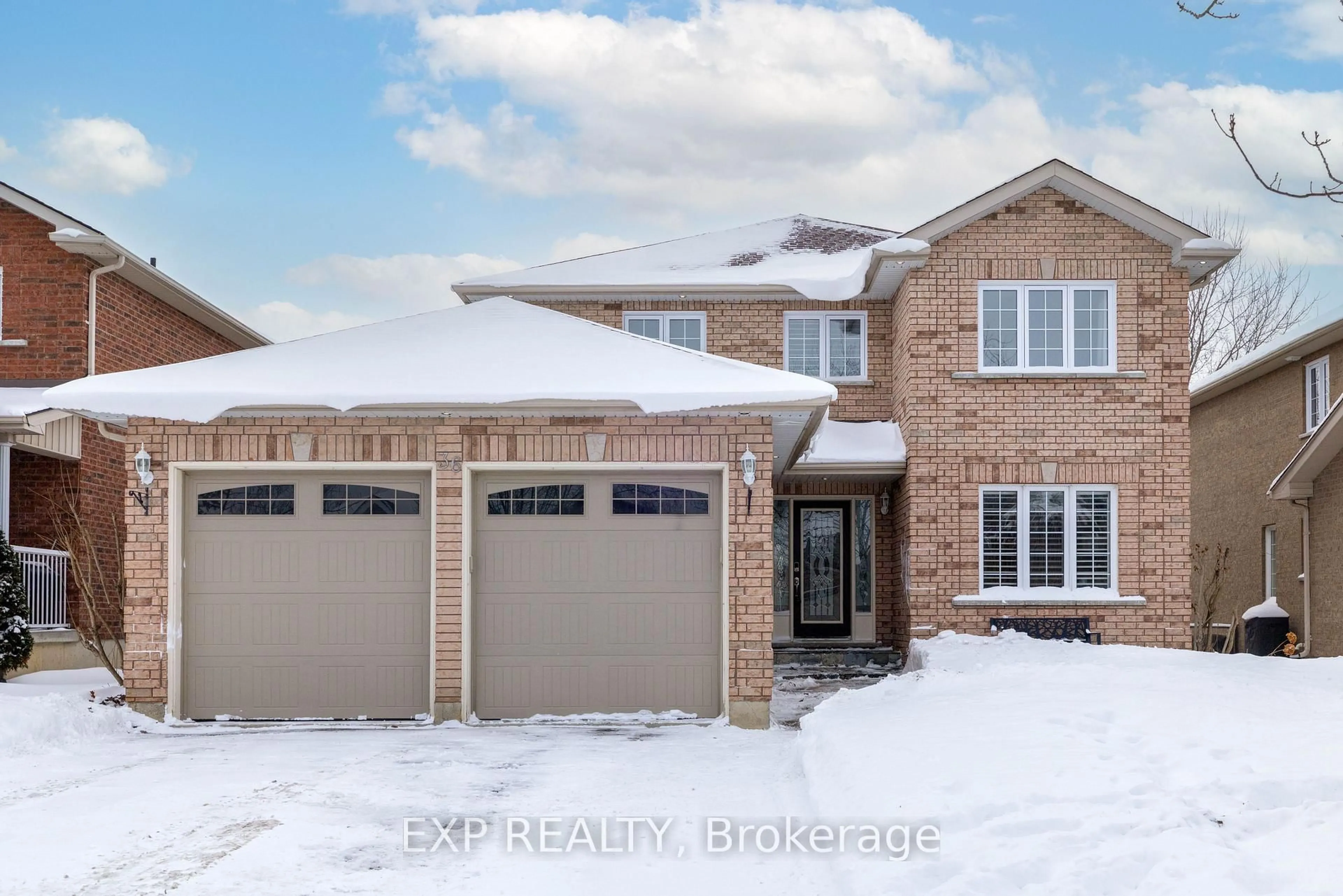 Home with brick exterior material, street for 36 Ivygreen Rd, Georgina Ontario L4P 4B7