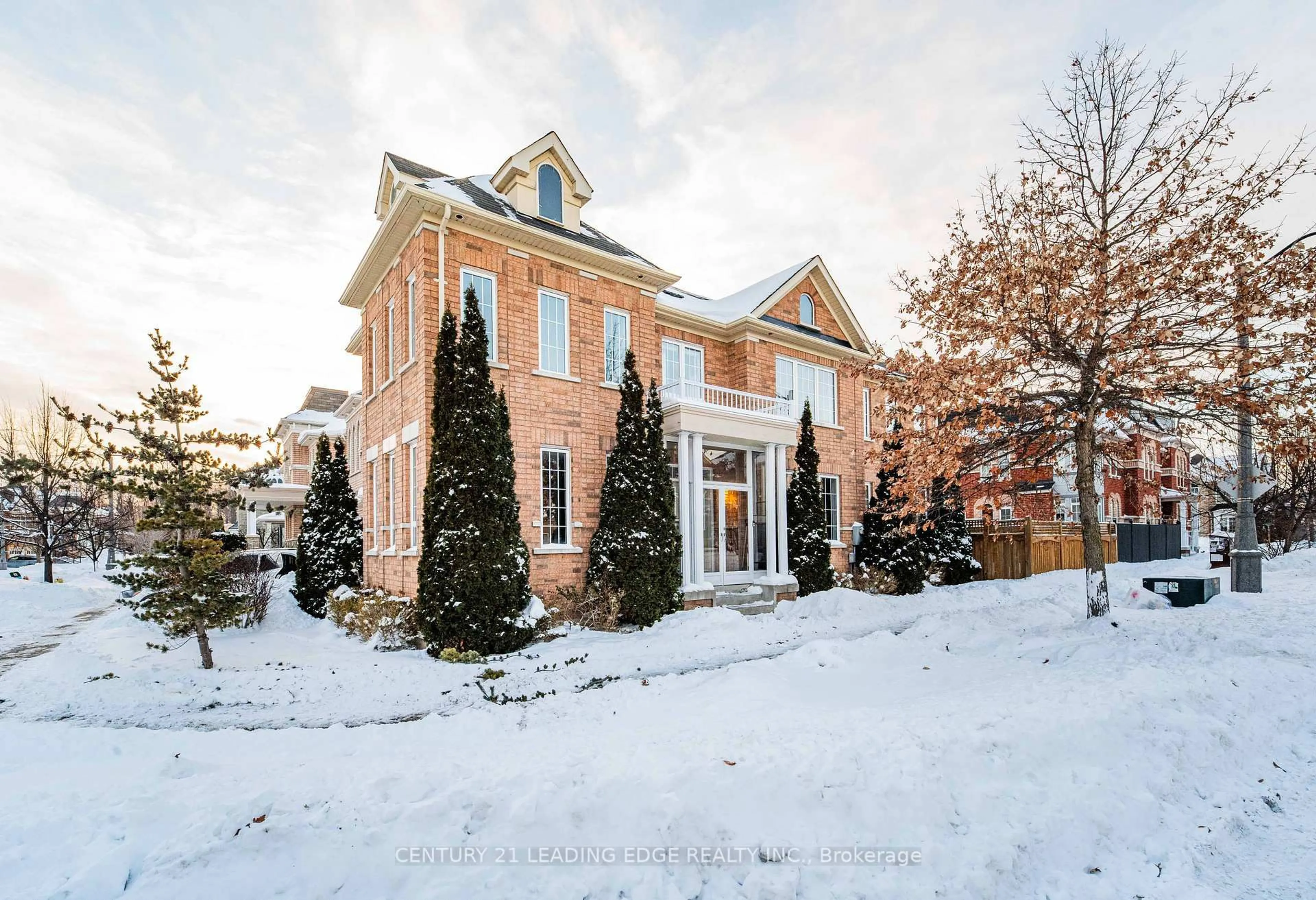 Home with brick exterior material, street for 49 Stonechurch Cres, Markham Ontario L6B 0J2