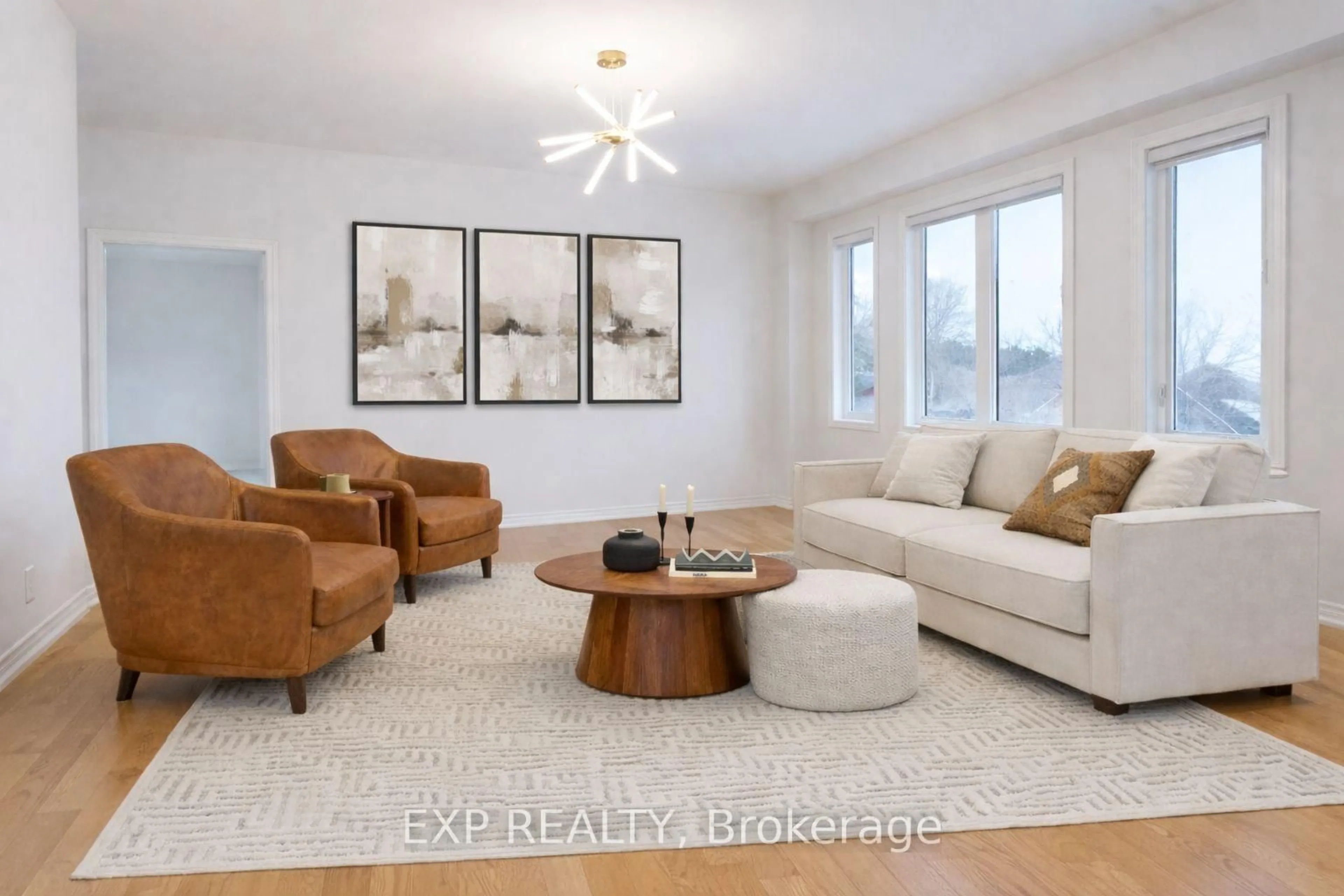 Living room with furniture, unknown for 51 Ahchie Crt, Vaughan Ontario L6A 5E5