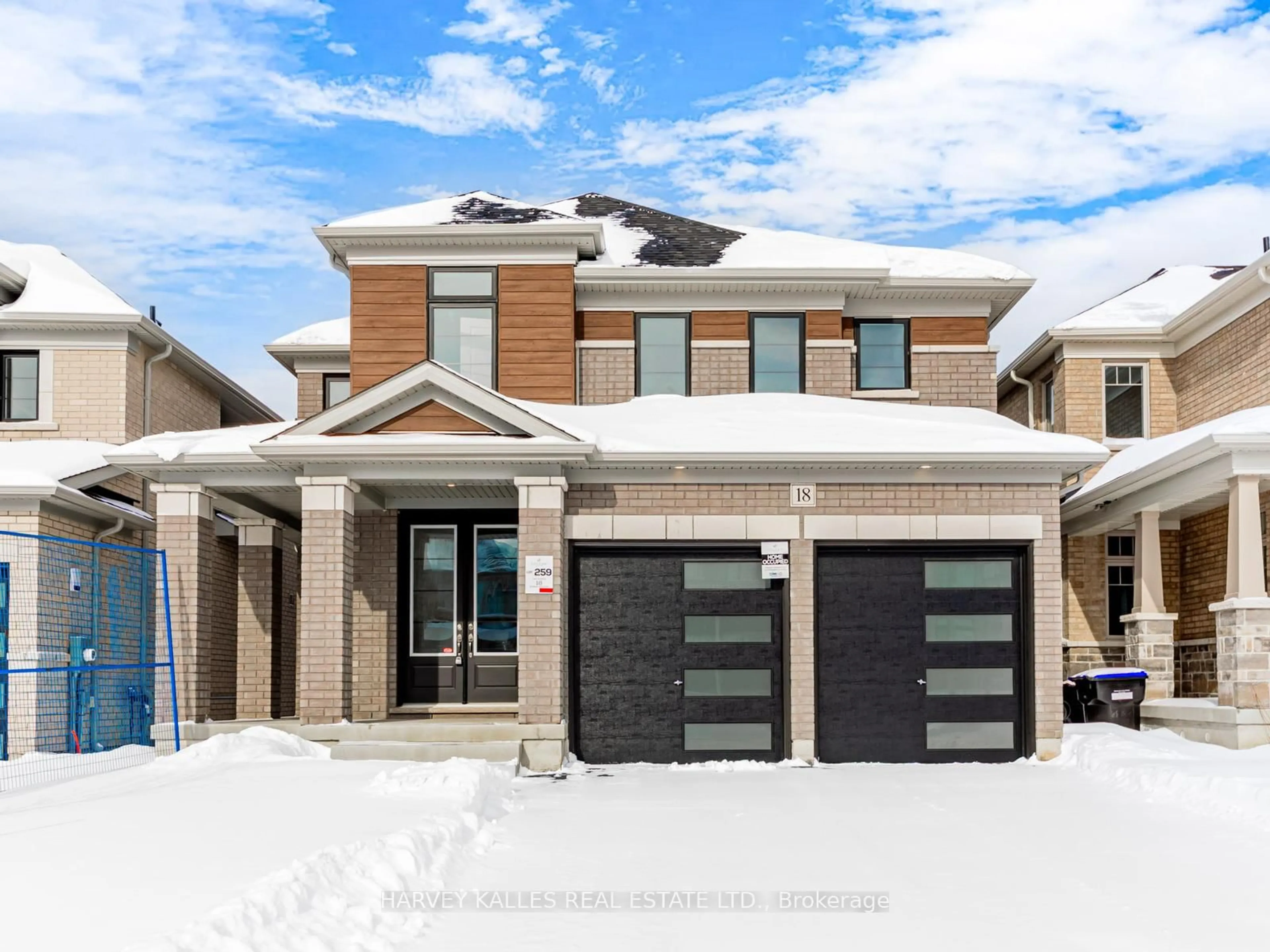 Home with brick exterior material, street for 18 Bluebird Blvd, Adjala-Tosorontio Ontario L0G 1W0