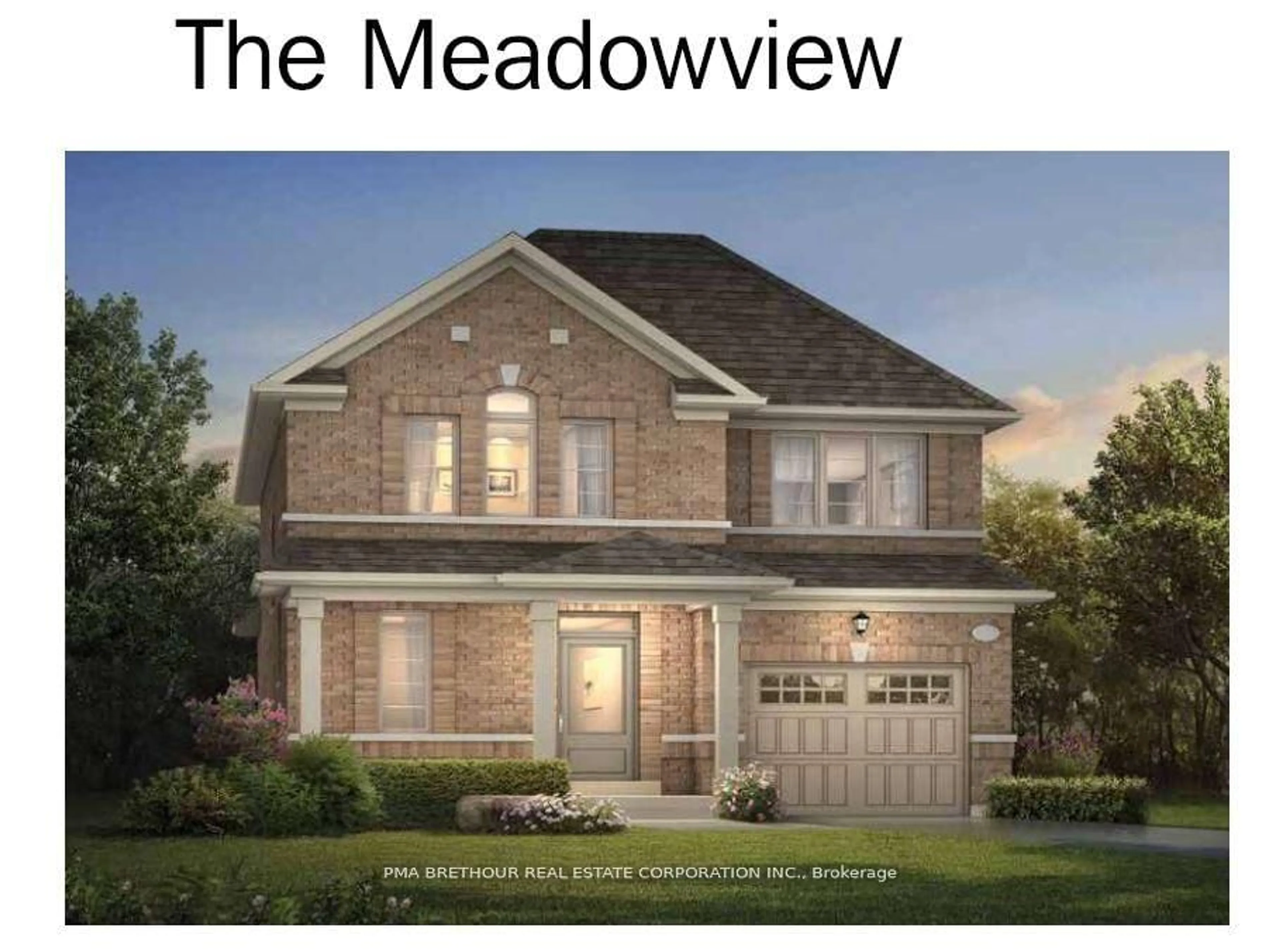 Home with brick exterior material, mountain view for 84 Randy Bush Cres #LOT 84, Georgina Ontario L4P 0K1