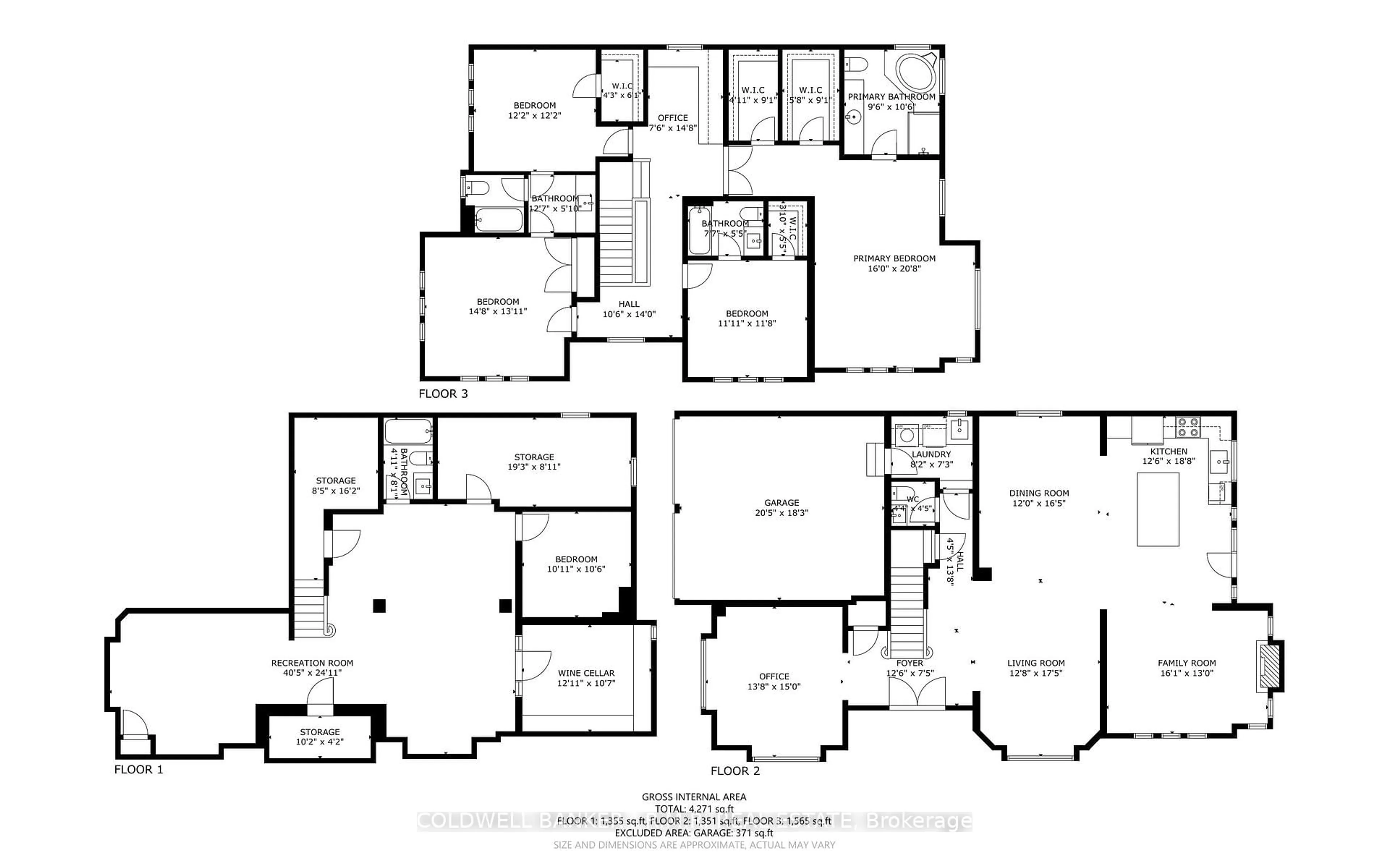 Floor plan for 8 Valley Vista Dr, Vaughan Ontario L6A 0Z2