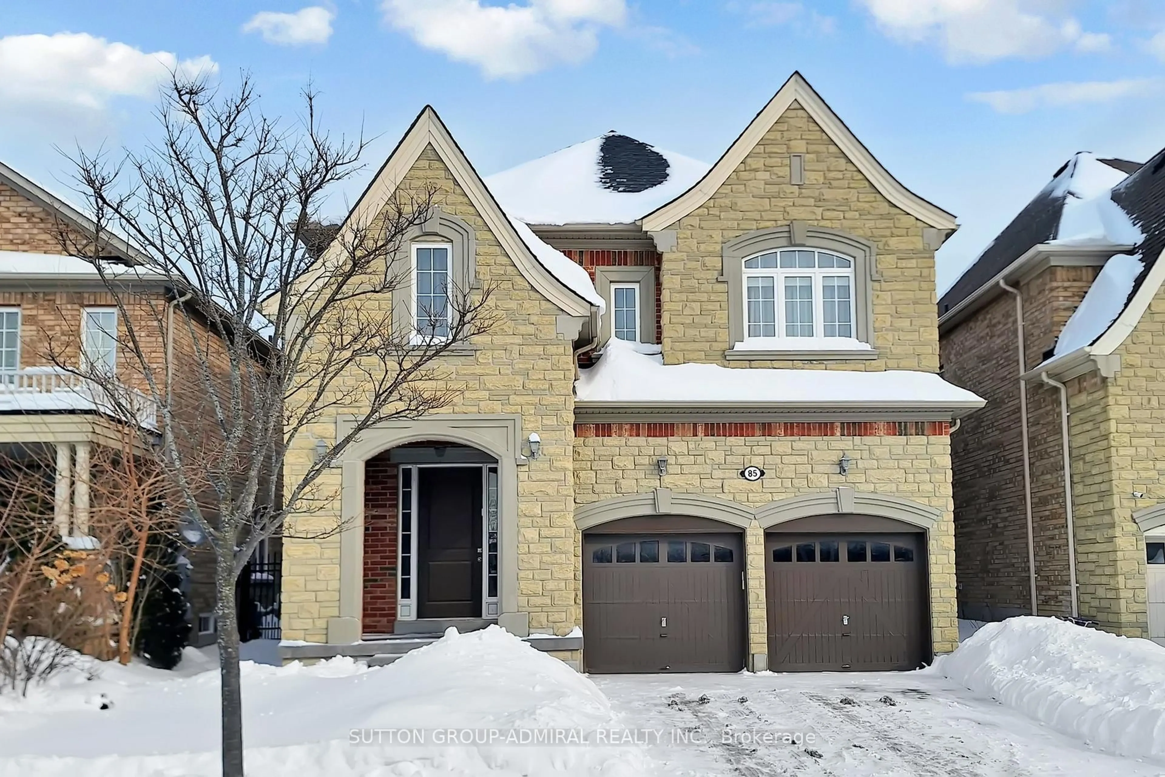 Home with brick exterior material, street for 85 Coral Acres Dr, Vaughan Ontario L6A 4K8