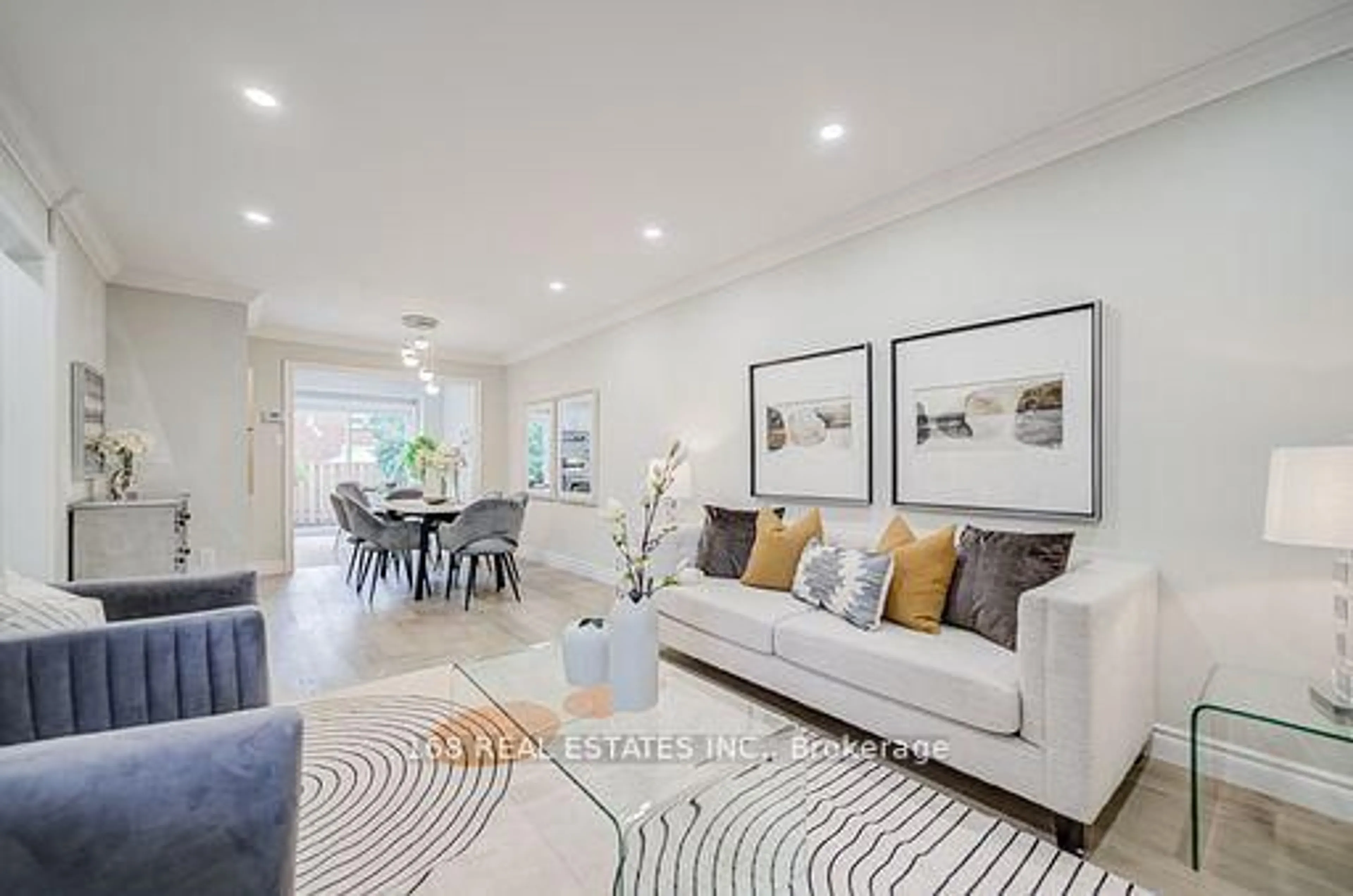 Living room with furniture, unknown for 65 Rejane Cres, Vaughan Ontario L4J 5A2