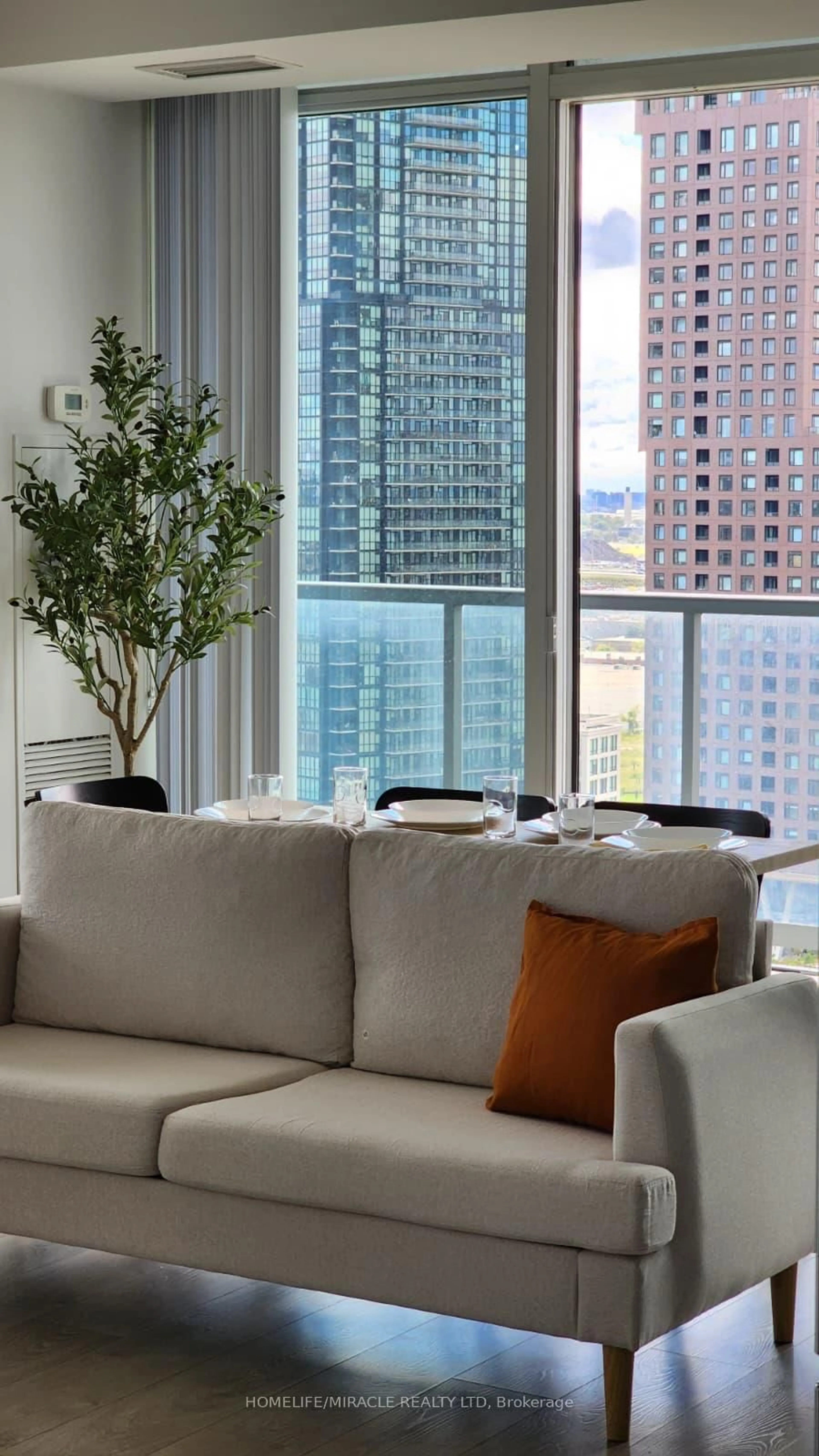 Living room with furniture, unknown for 7895 Jane St #2004, Vaughan Ontario L4K 0K2