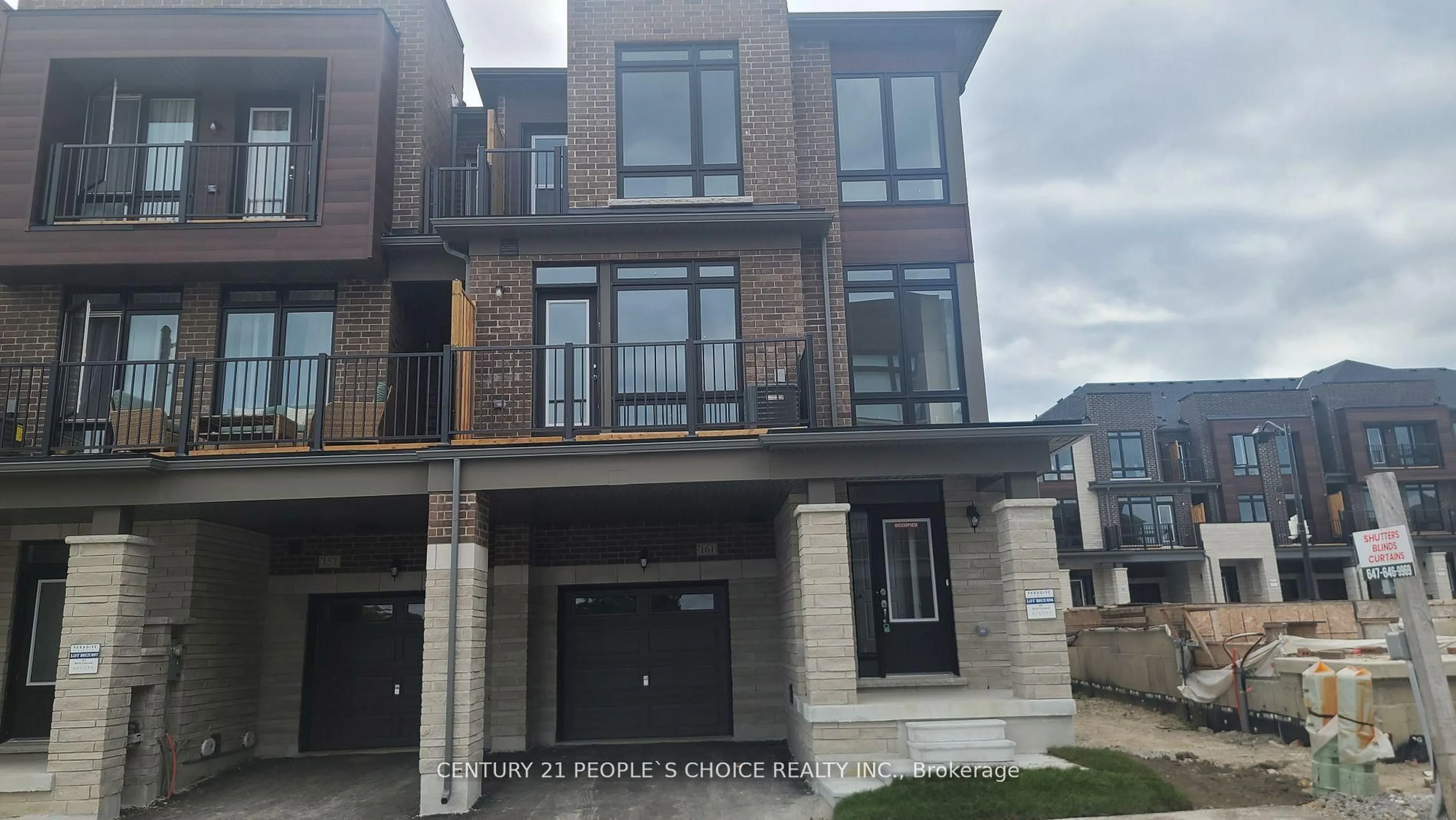 Home with brick exterior material, street for 161 Blick Cres, Aurora Ontario L4G 4A7