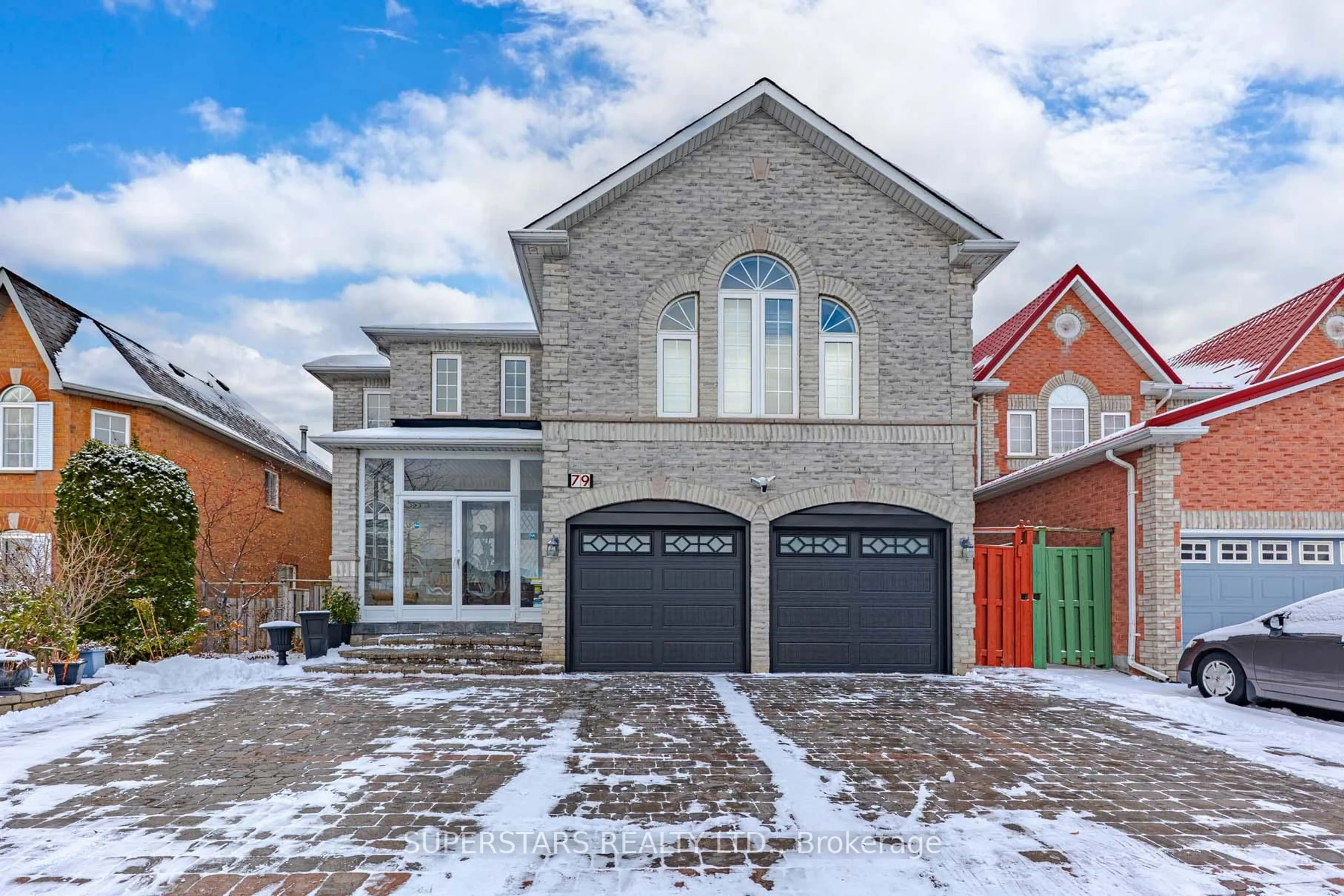 Home with brick exterior material, street for 79 Worthing Ave, Markham Ontario L3S 3Y2