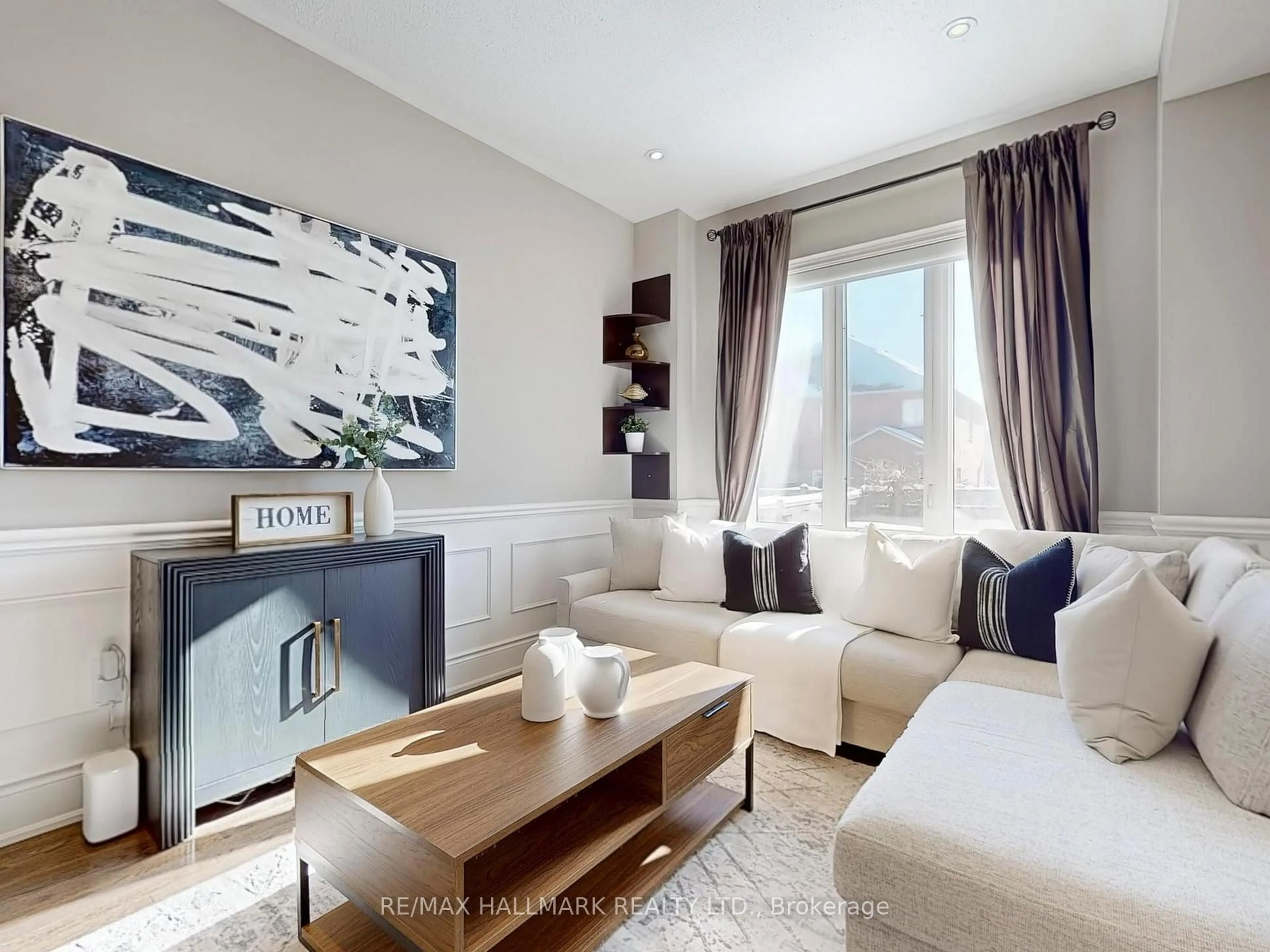 Living room with furniture, unknown for 31 Via Toscana, Vaughan Ontario L4H 3V7