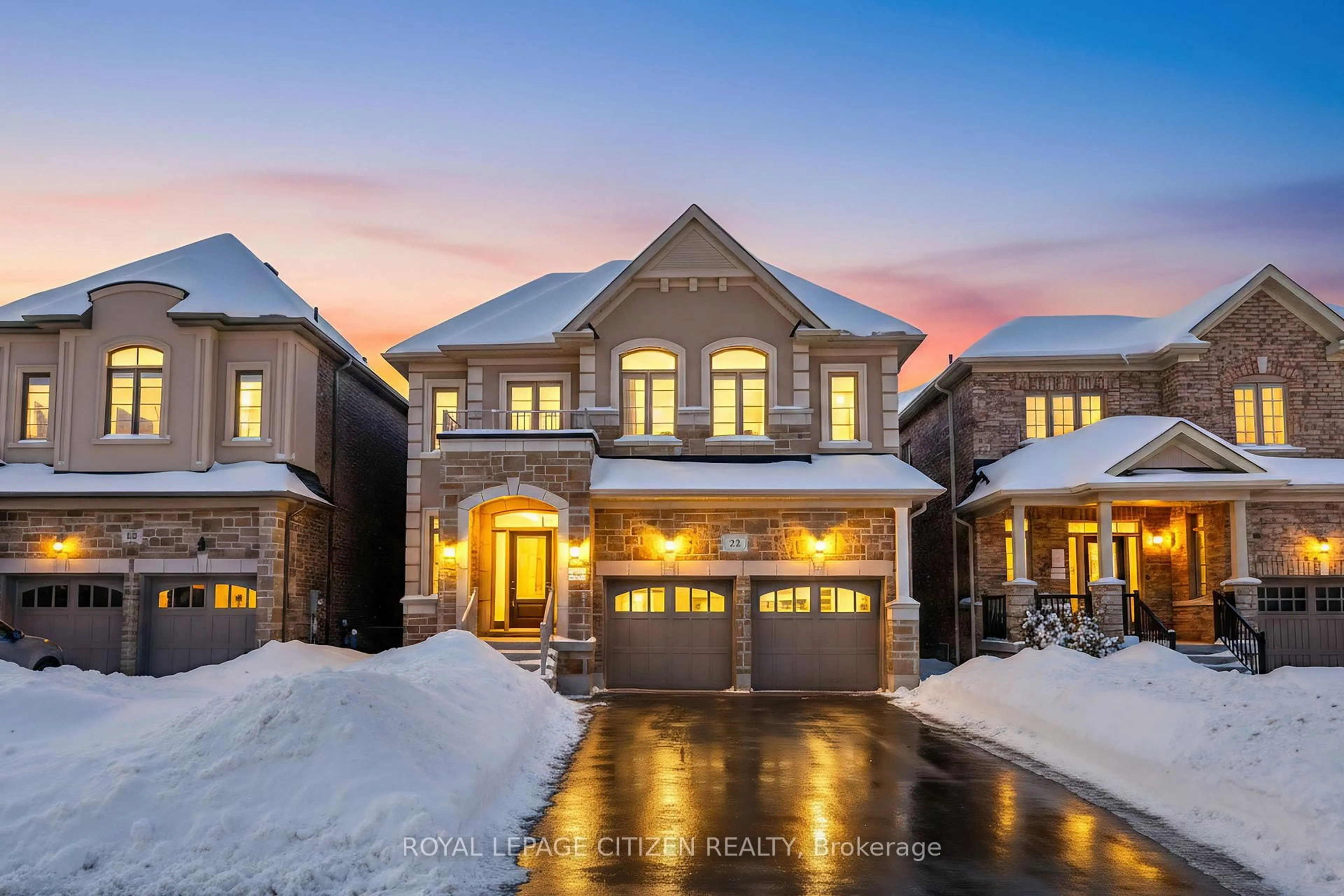 Home with brick exterior material, street for 22 Valleo St, Georgina Ontario L4P 0J9