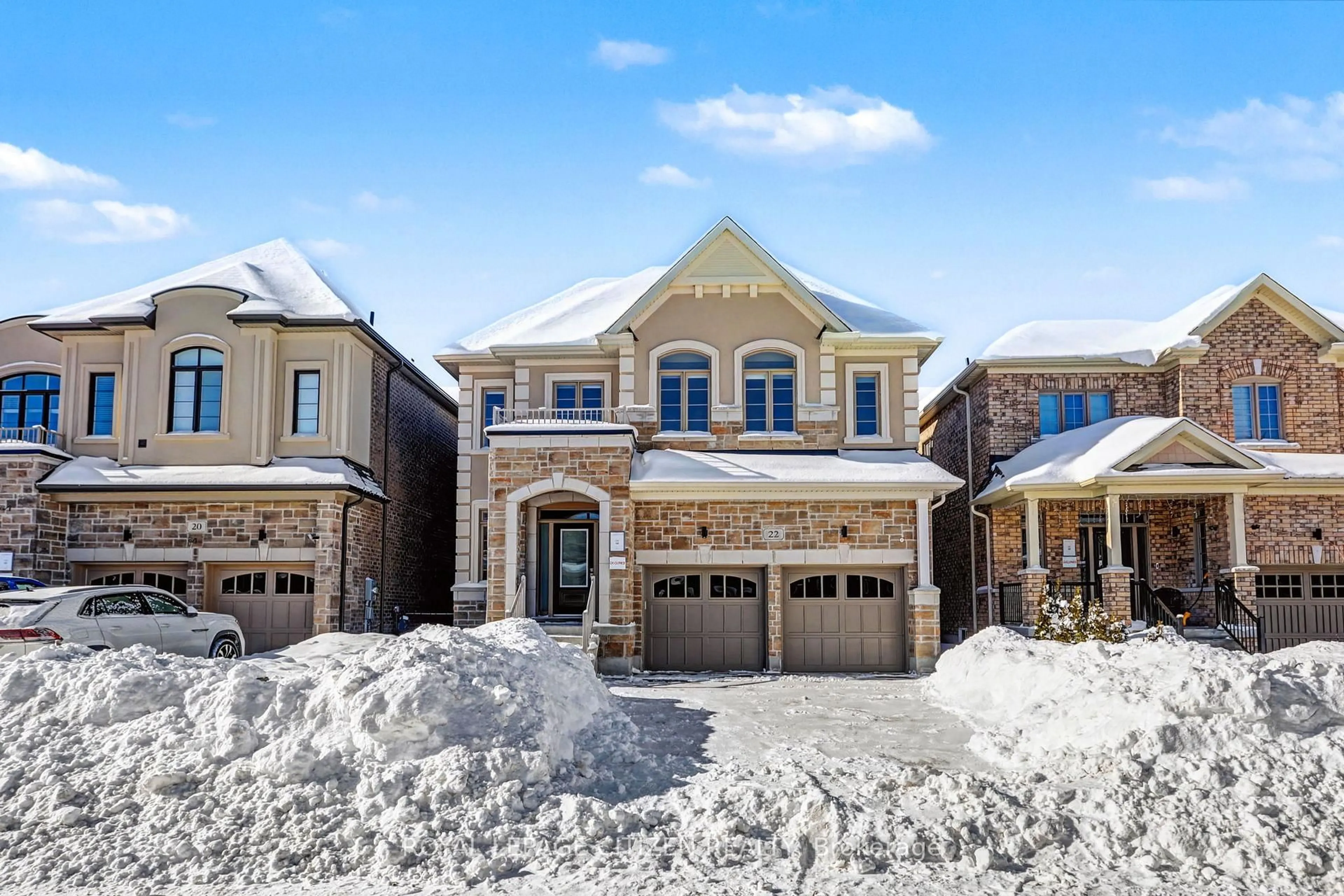 Home with brick exterior material, street for 22 Valleo St, Georgina Ontario L4P 0J9