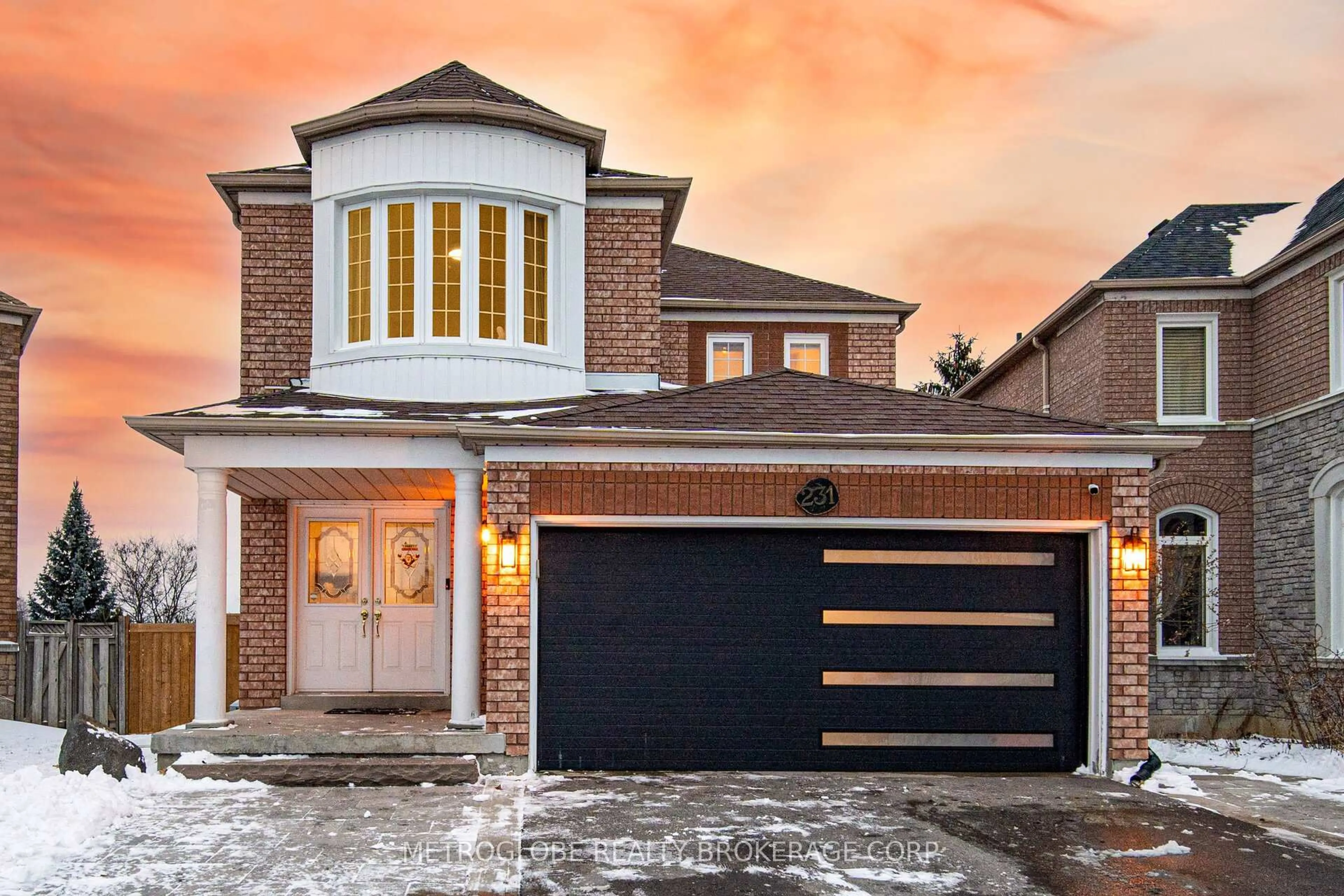 Home with brick exterior material, street for 231 Matthew Dr, Vaughan Ontario L4L 9B4