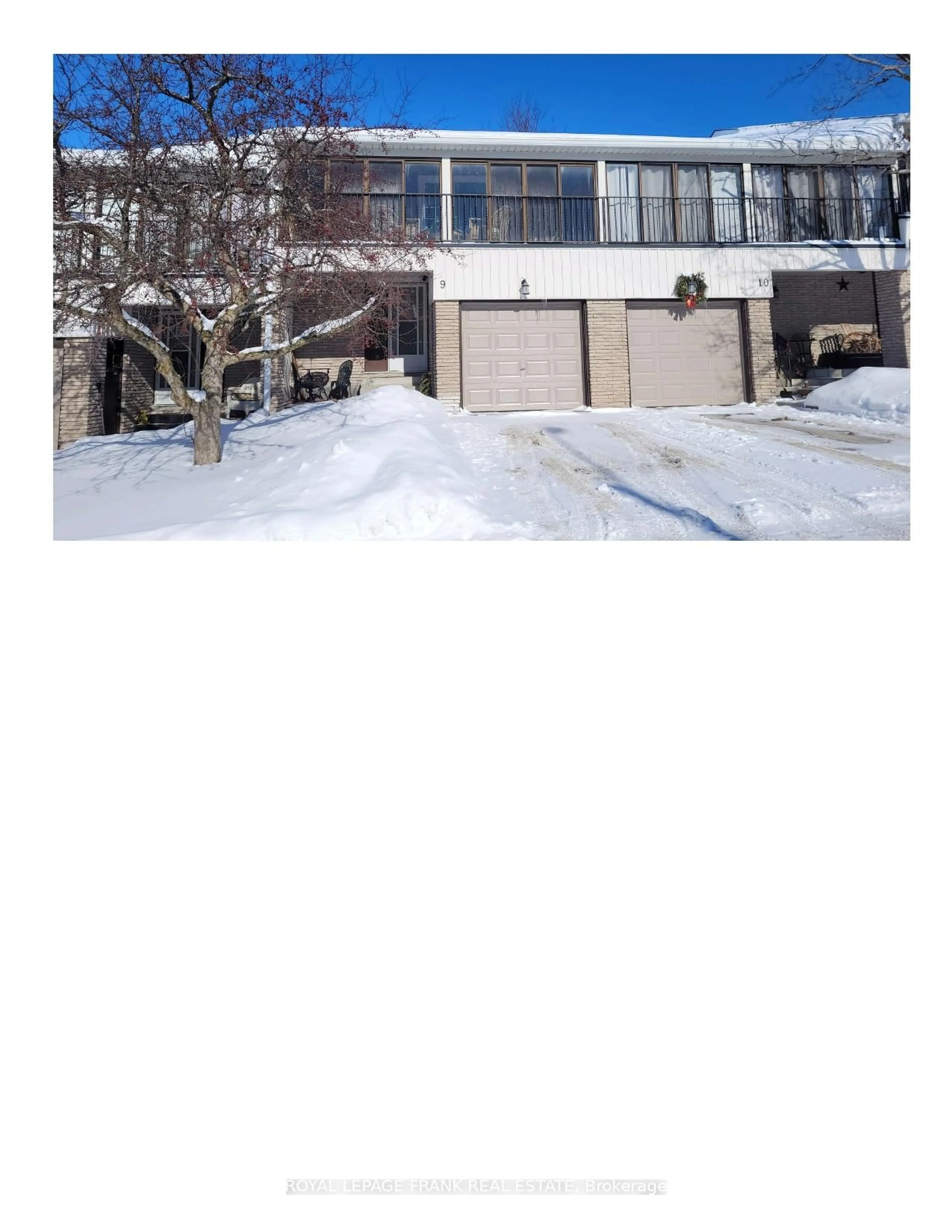 A pic from outside/outdoor area/front of a property/back of a property/a pic from drone, street for 433 May St #9, Brock Ontario L0K 1A0