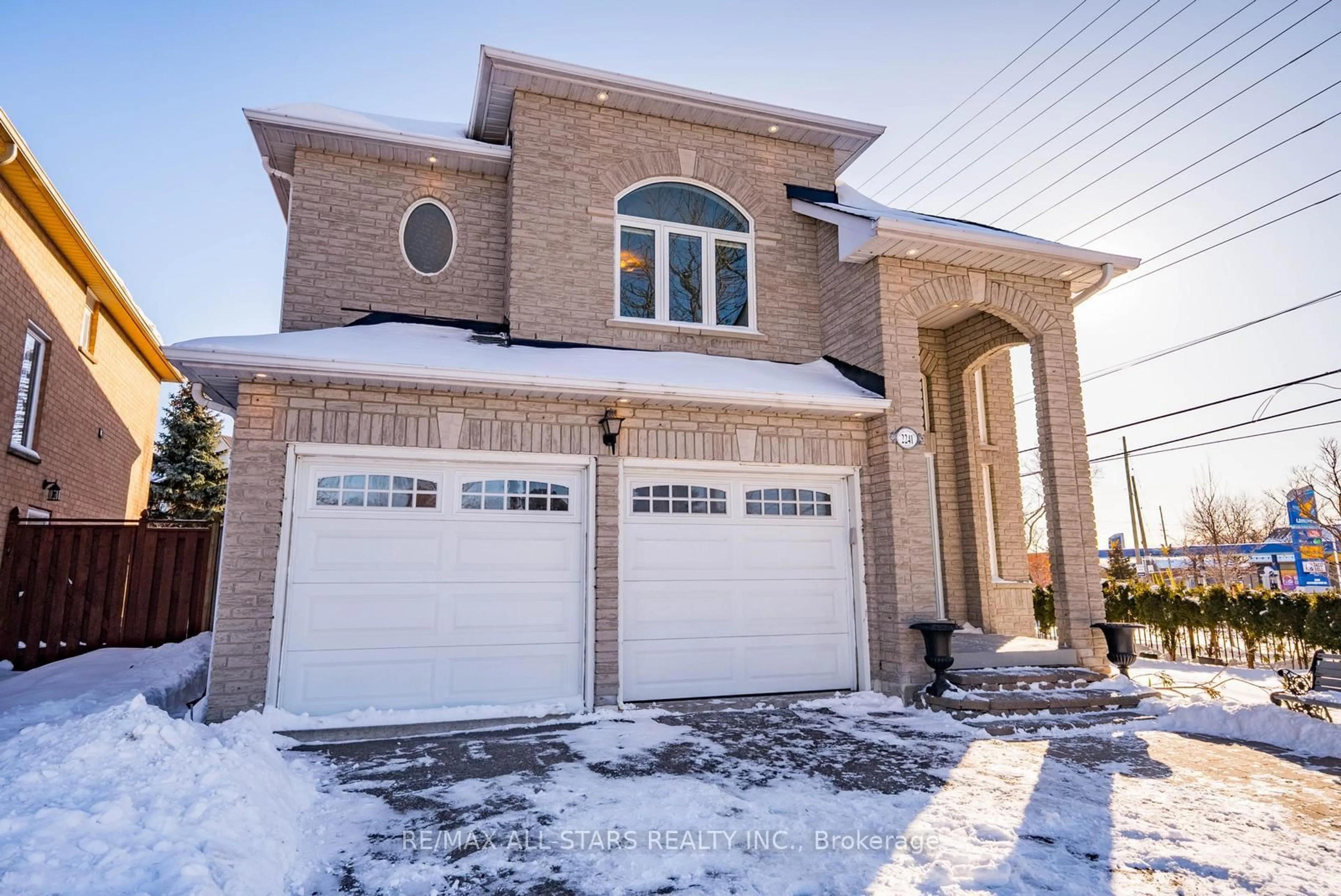 Home with brick exterior material, street for 2241 Old Rutherford Rd, Vaughan Ontario L6A 1Z7