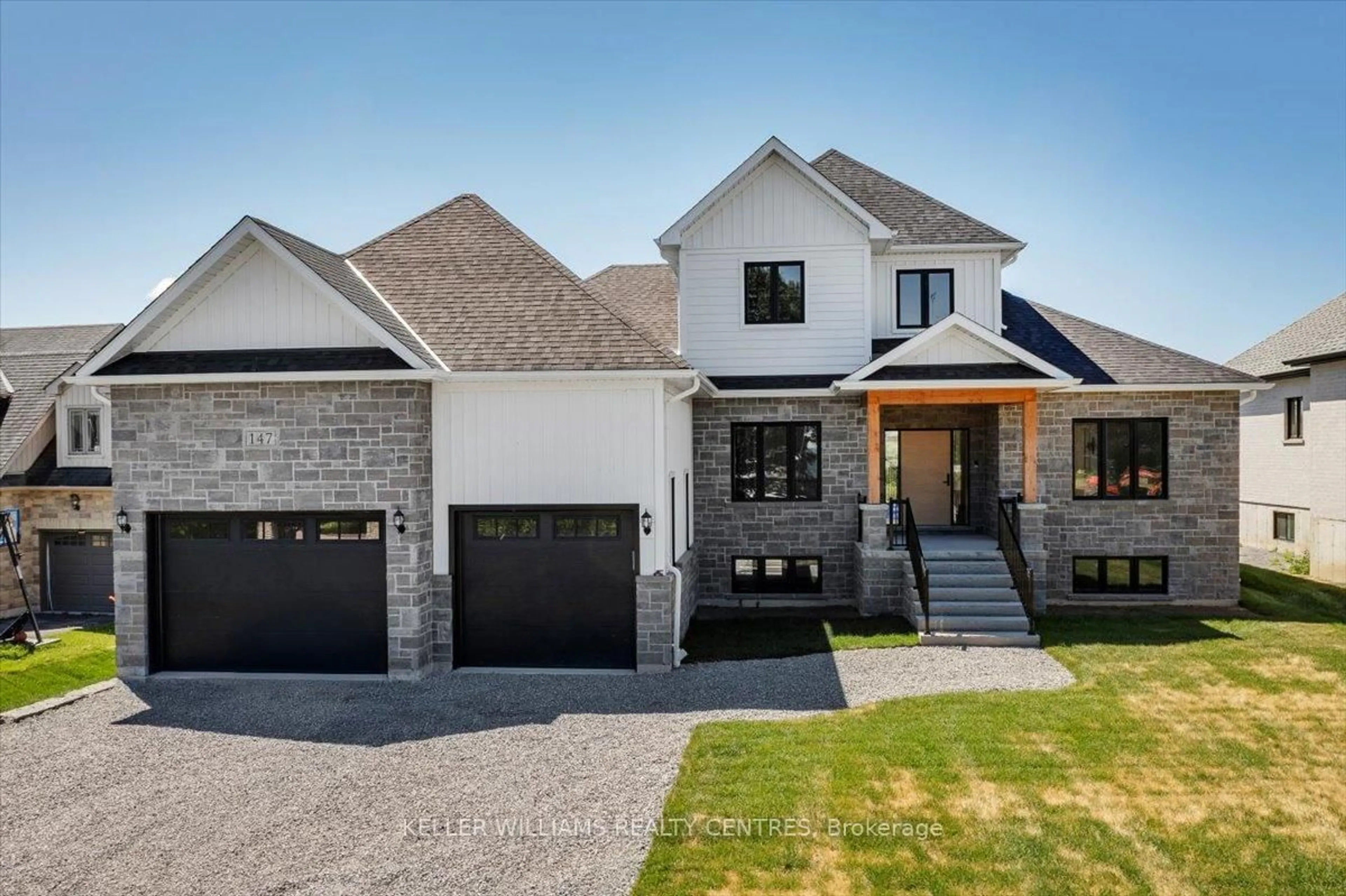 Home with brick exterior material, street for 147 Lake Dr, Georgina Ontario L4P 0S7