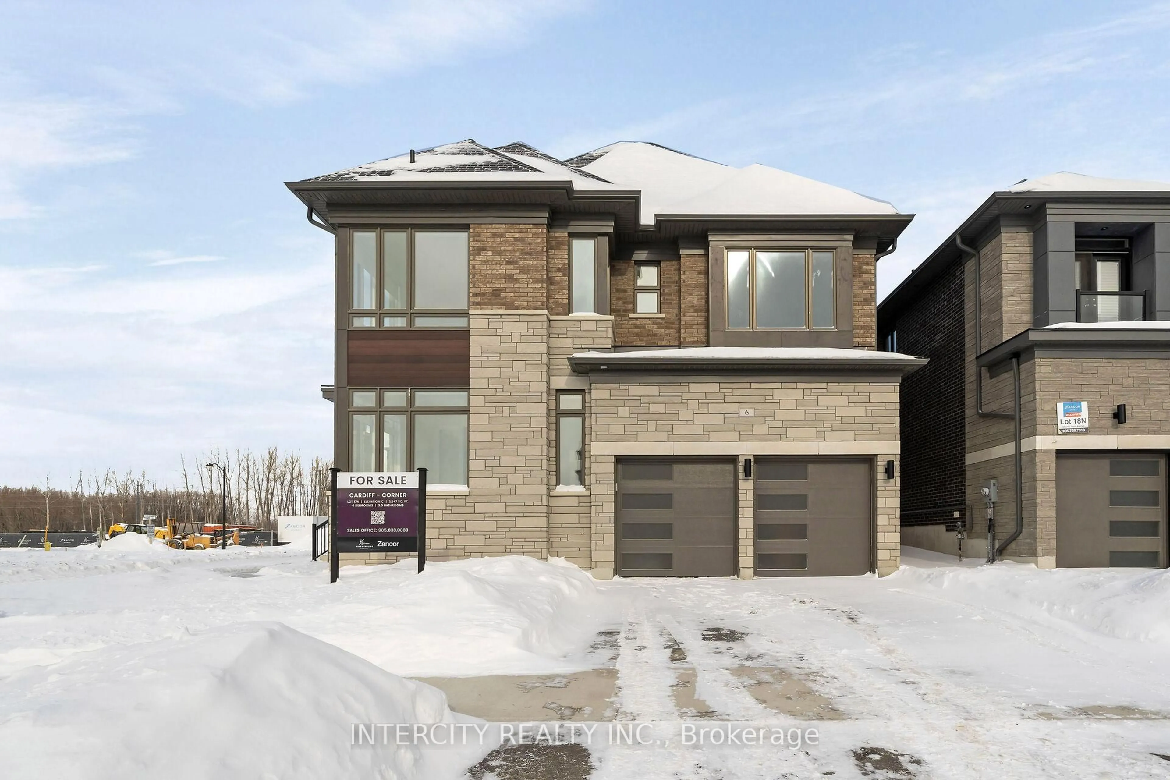Home with brick exterior material, street for 6 Saxby Farm Ave #Lot 17N, King Ontario L7B 0T3