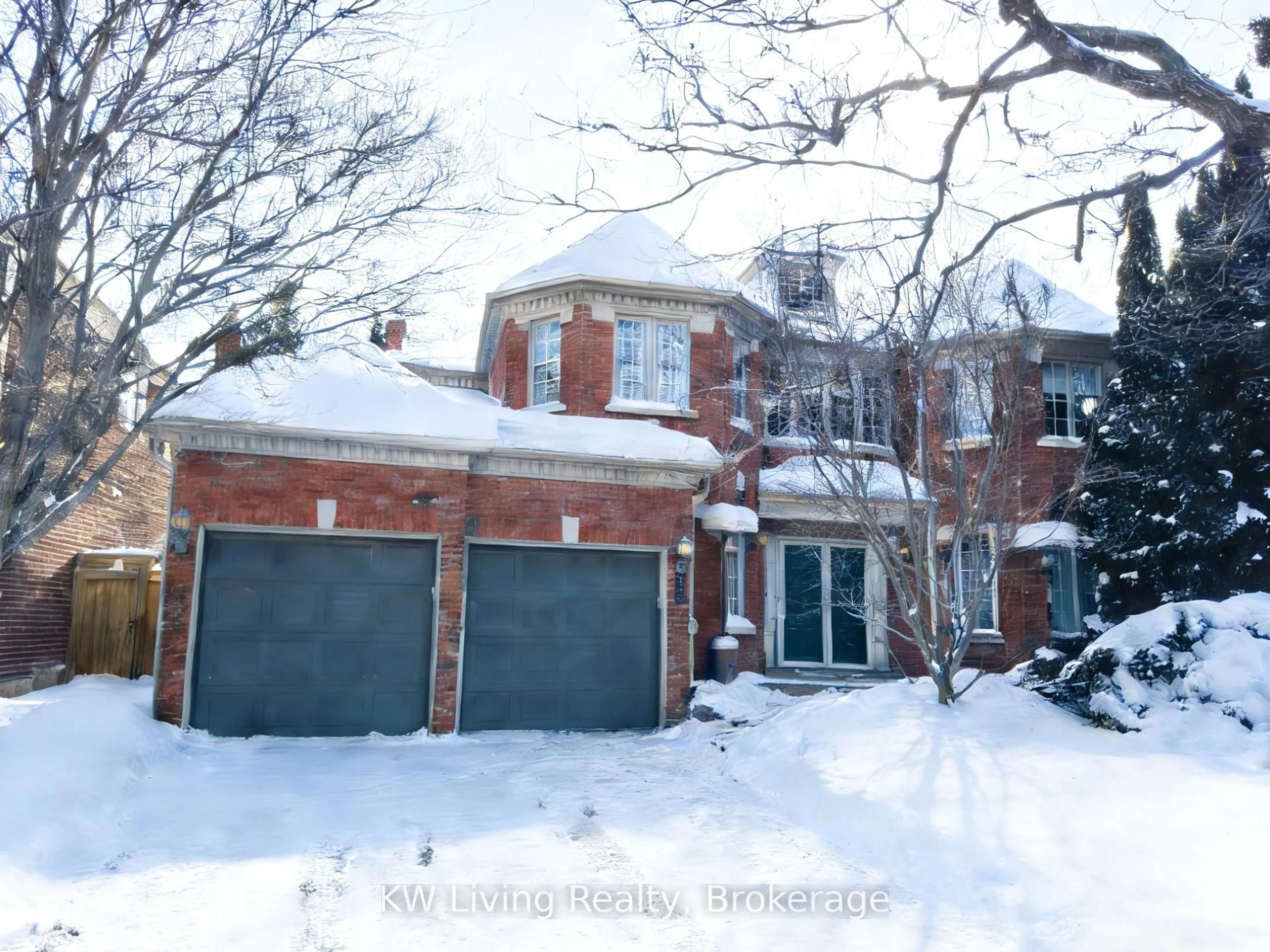 Home with brick exterior material, street for 24 Highview Cres, Richmond Hill Ontario L4B 2T7