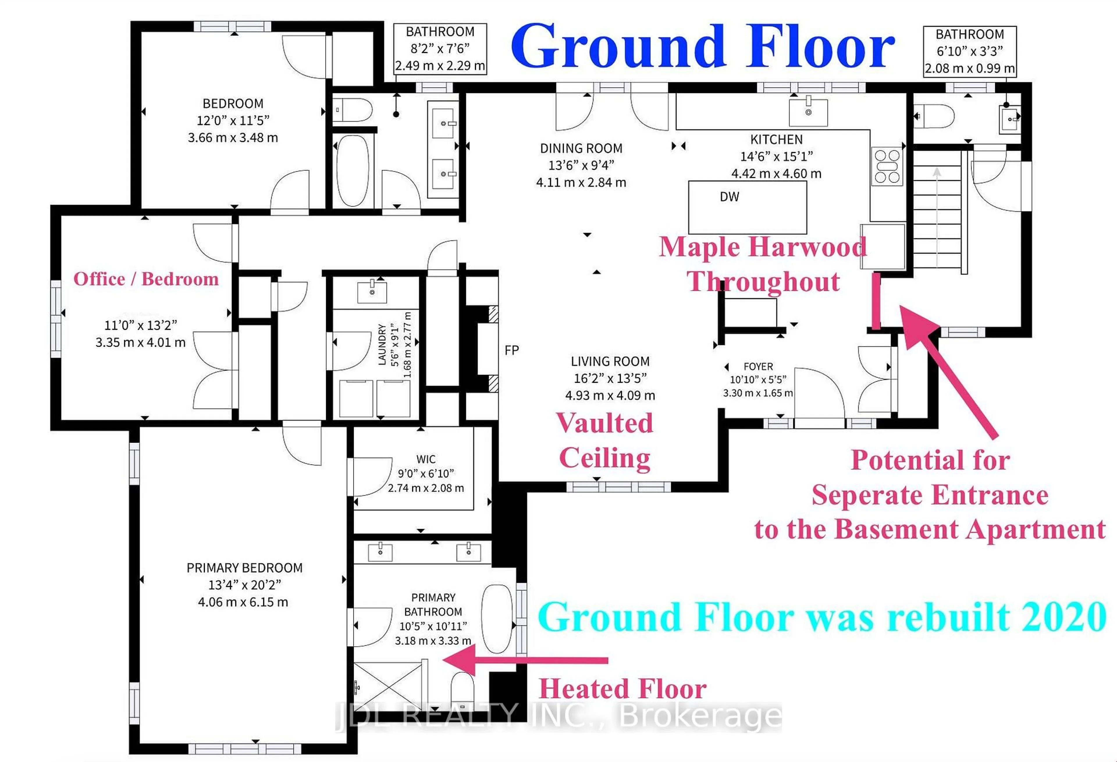 Floor plan for 11 Hedge Rd, Georgina Ontario L0E 1R0