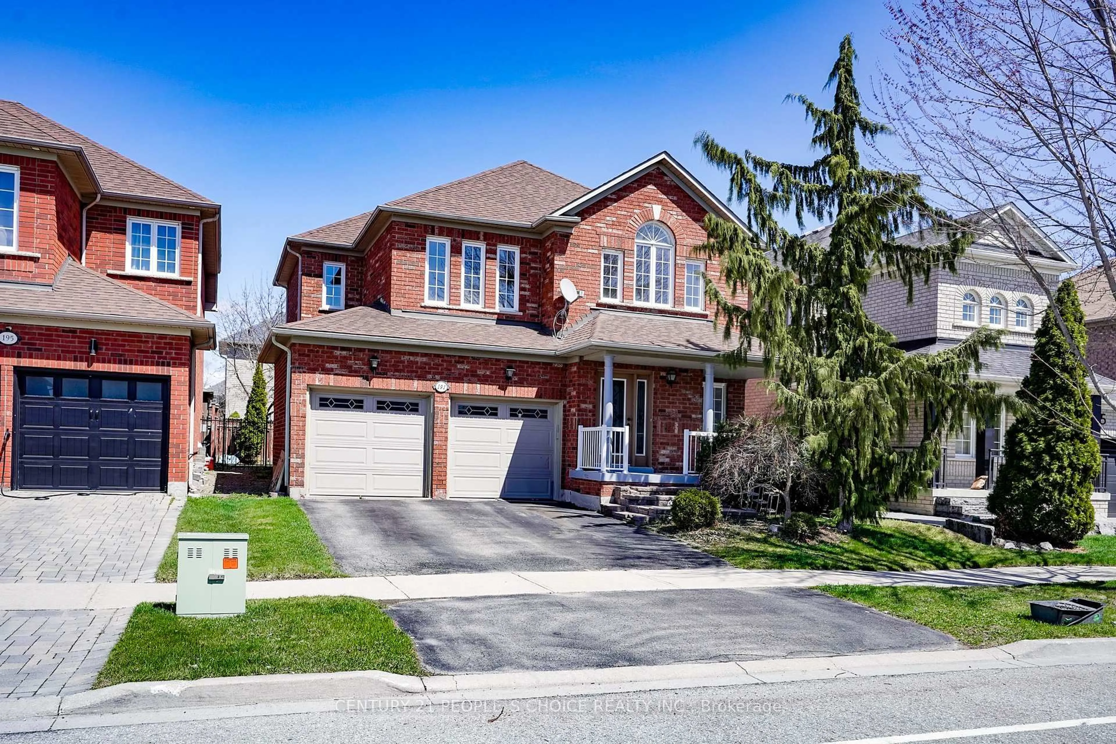 Home with brick exterior material, street for 191 Napa Valley Ave, Vaughan Ontario L4H 1L3