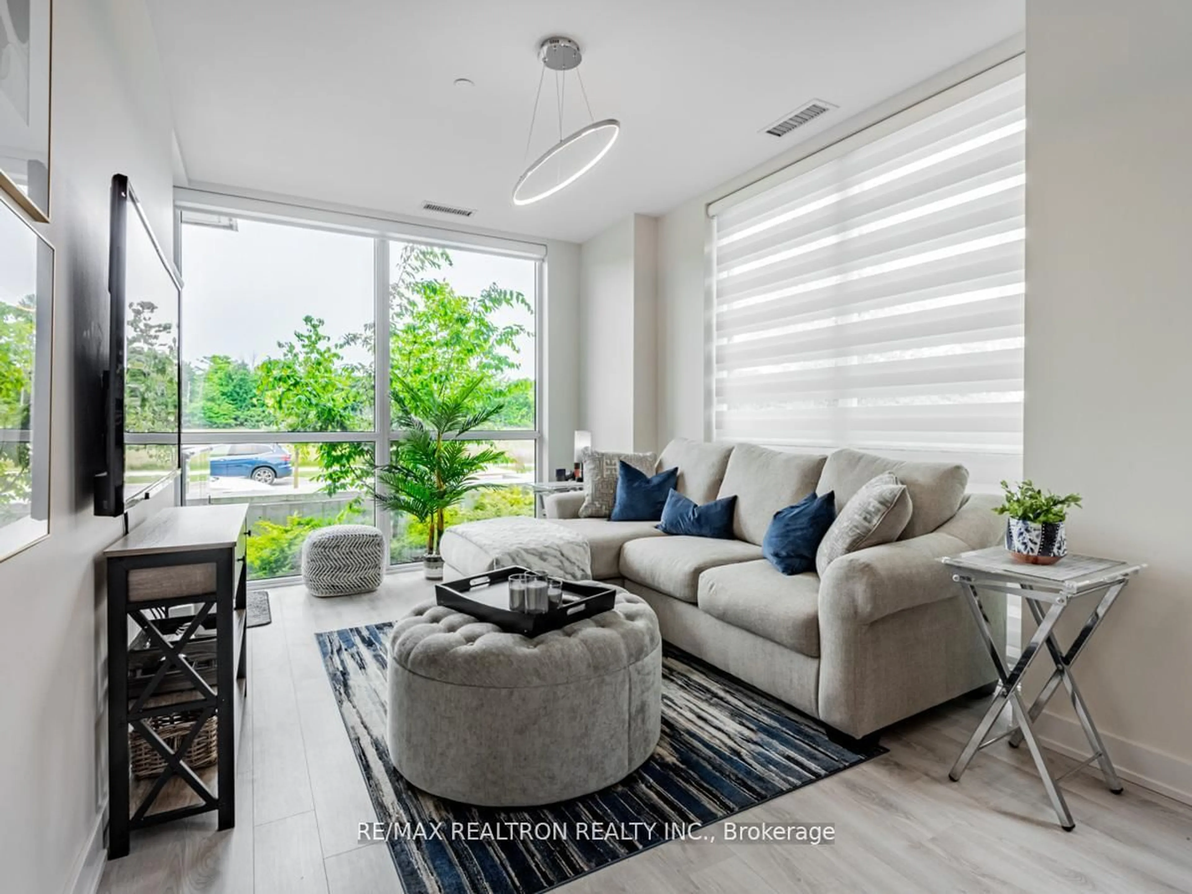 Living room with furniture, unknown for 375 Sea Ray Ave #110, Innisfil Ontario L9S 0N9