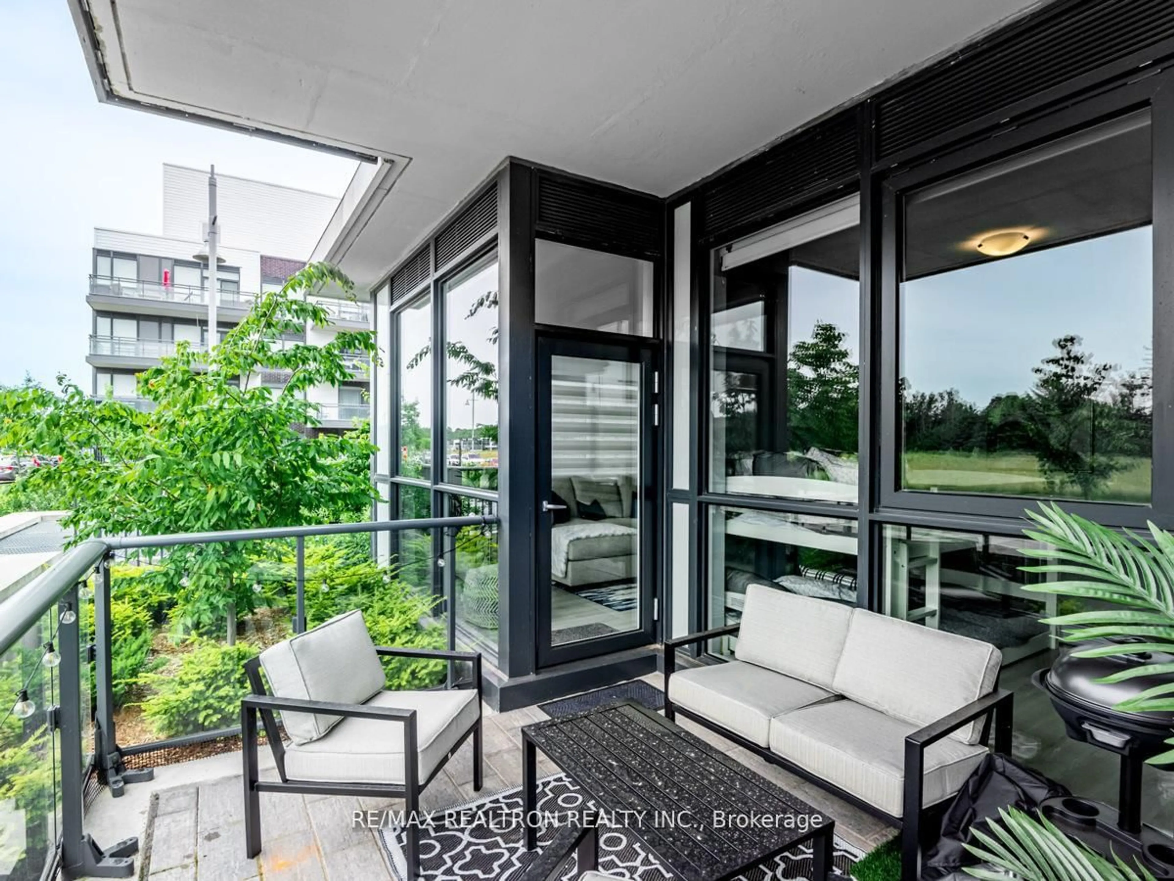 Patio, water/lake/river/ocean view for 375 Sea Ray Ave #110, Innisfil Ontario L9S 0N9