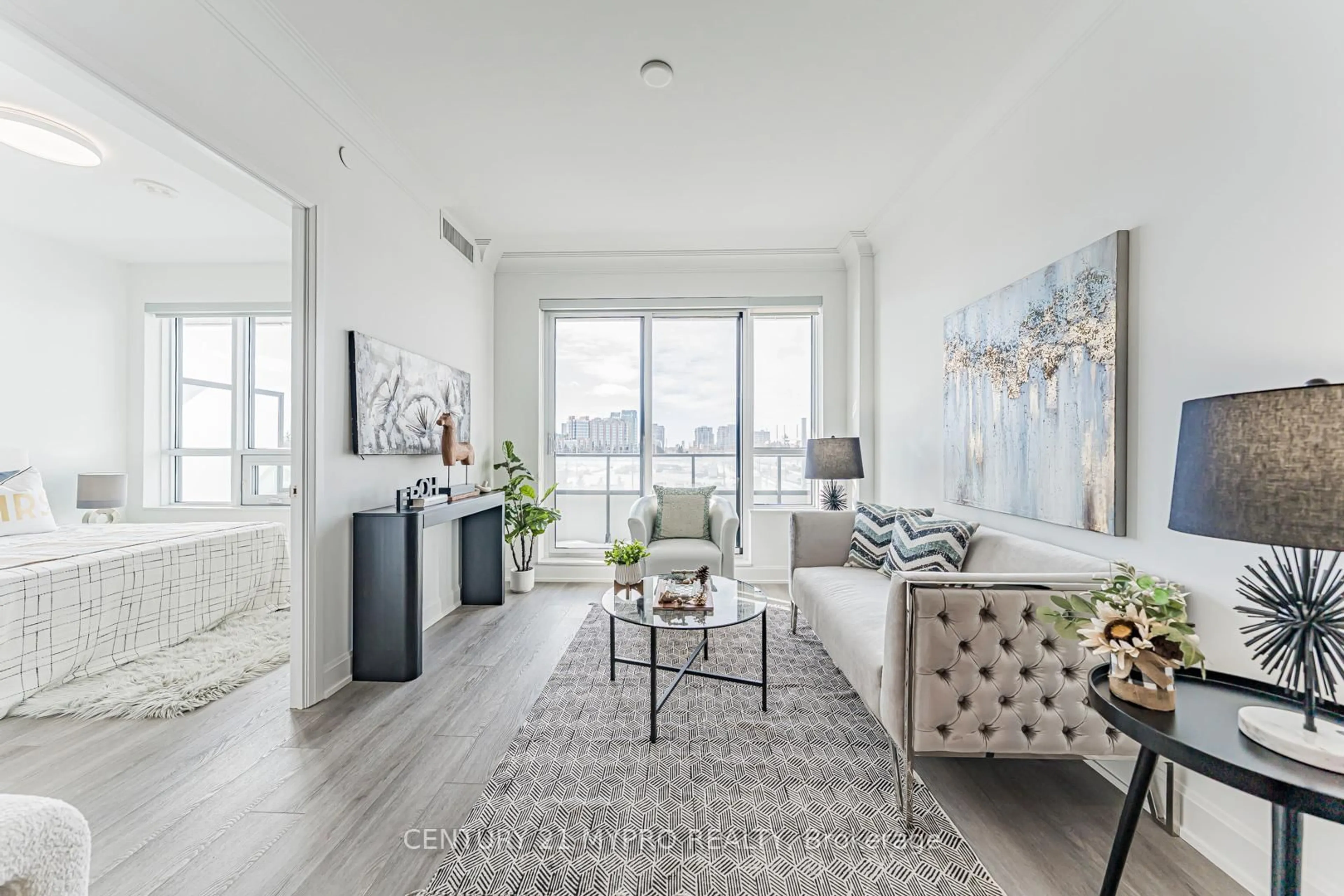 Living room with furniture, unknown for 38 Water Walk Dr #307, Markham Ontario L3R 6M8