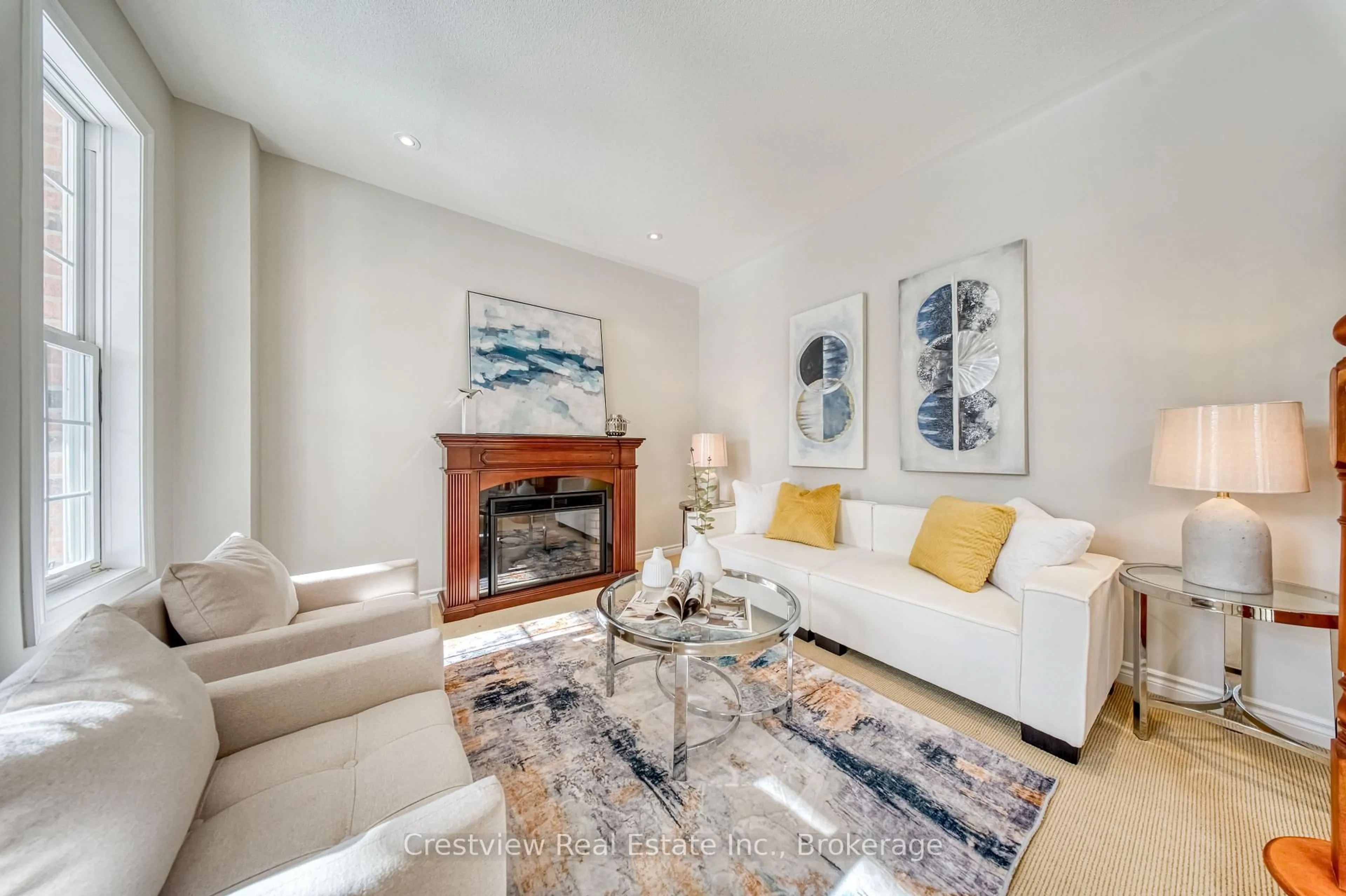 Living room with furniture, unknown for 24 Port Rush Tr, Markham Ontario L6C 2A1