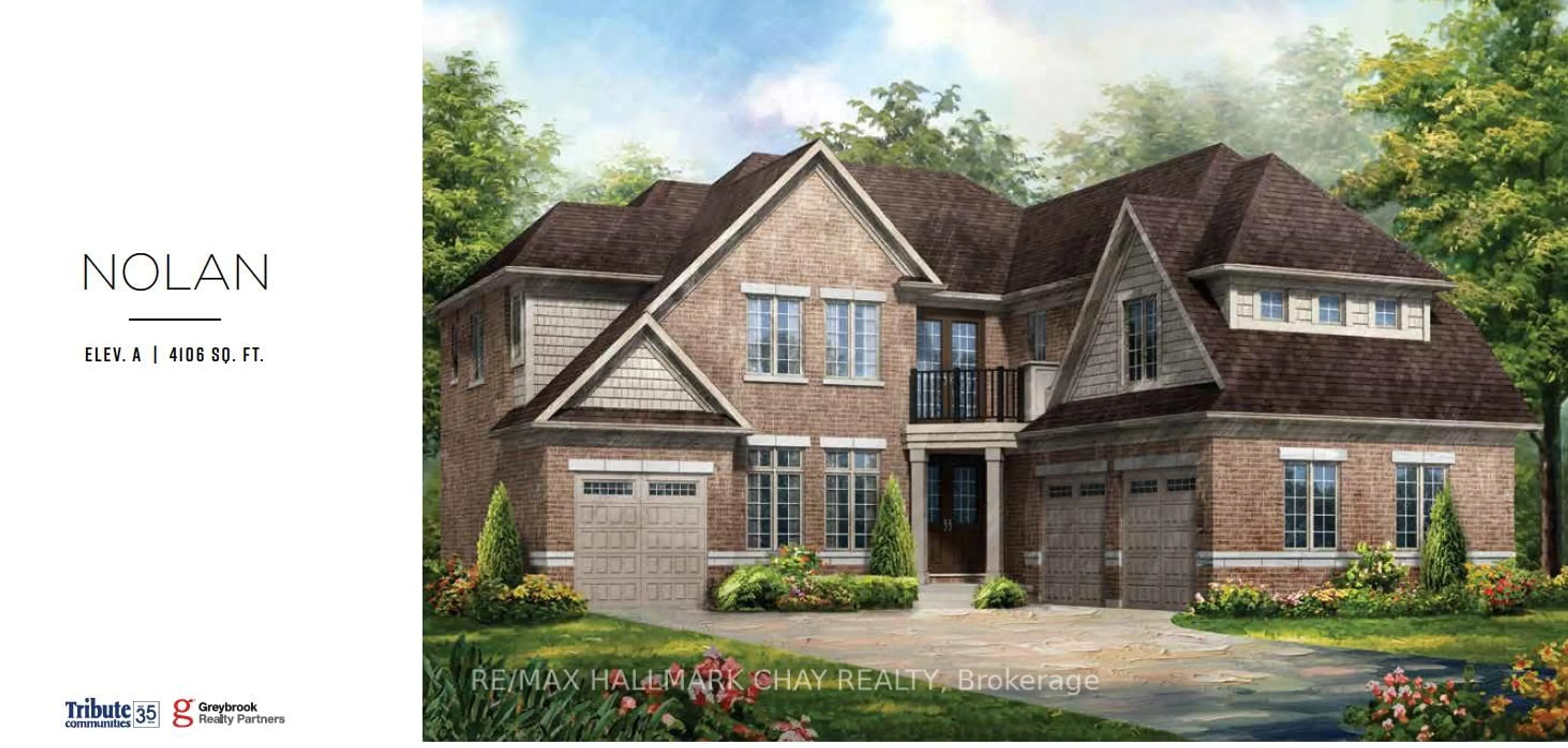 Home with brick exterior material, street for LOT 232 34 Marigold Blvd, Adjala-Tosorontio Ontario L0G 1W0