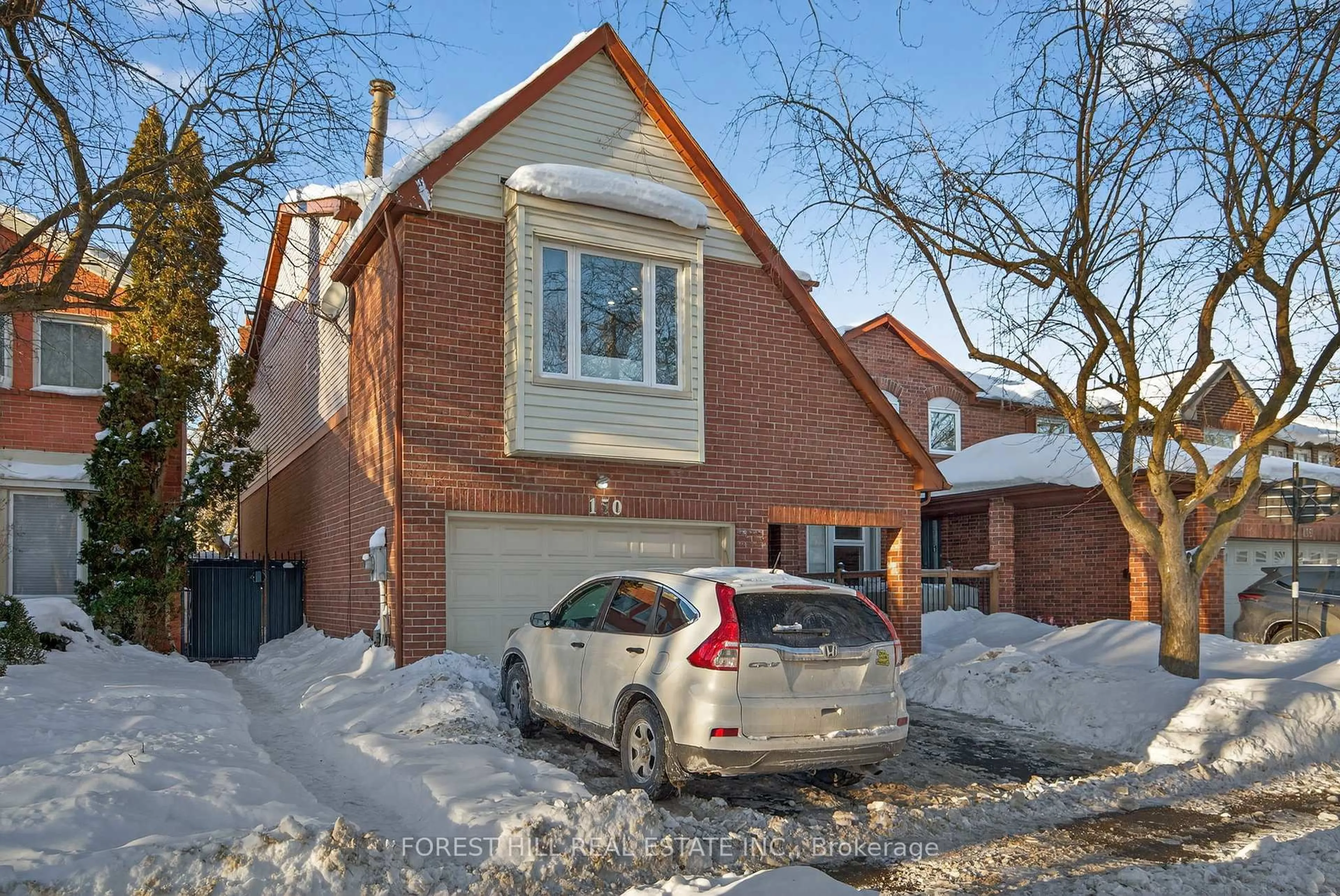 Home with brick exterior material, street for 150 North Meadow Cres, Vaughan Ontario L4J 3C5