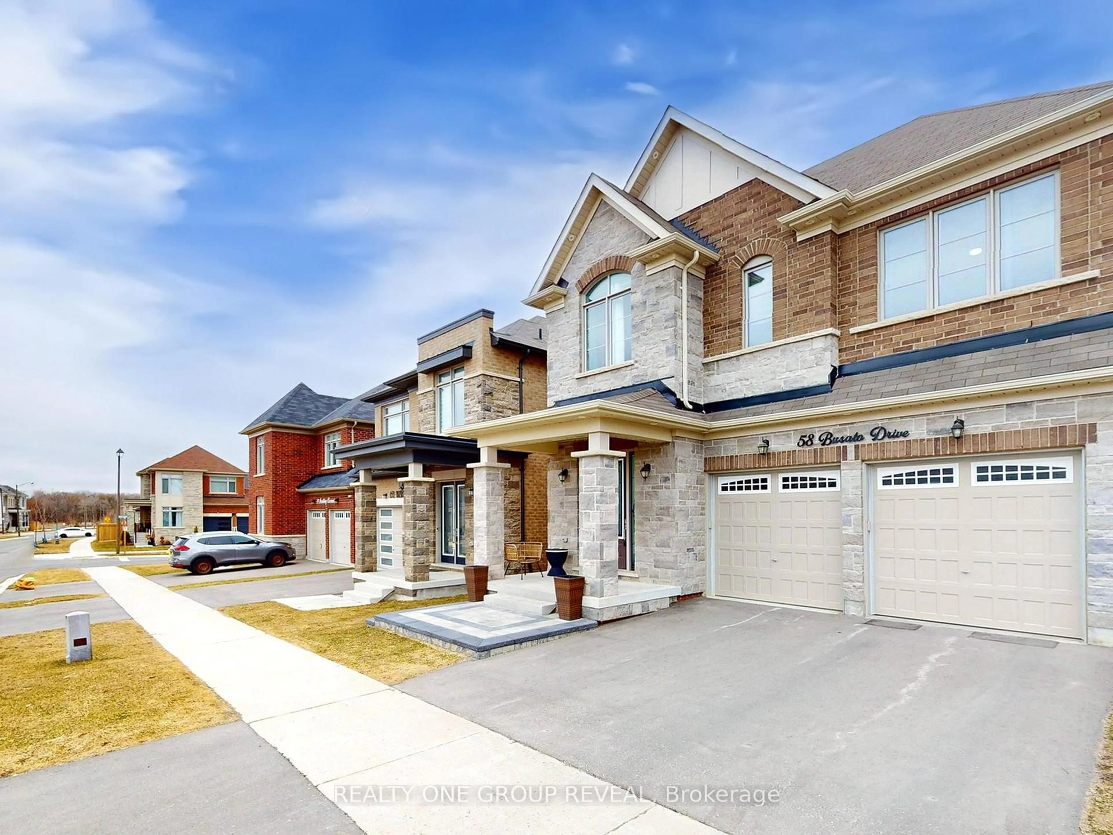 Home with brick exterior material, street for 58 Busato Dr, Whitchurch-Stouffville Ontario L4A 4V4