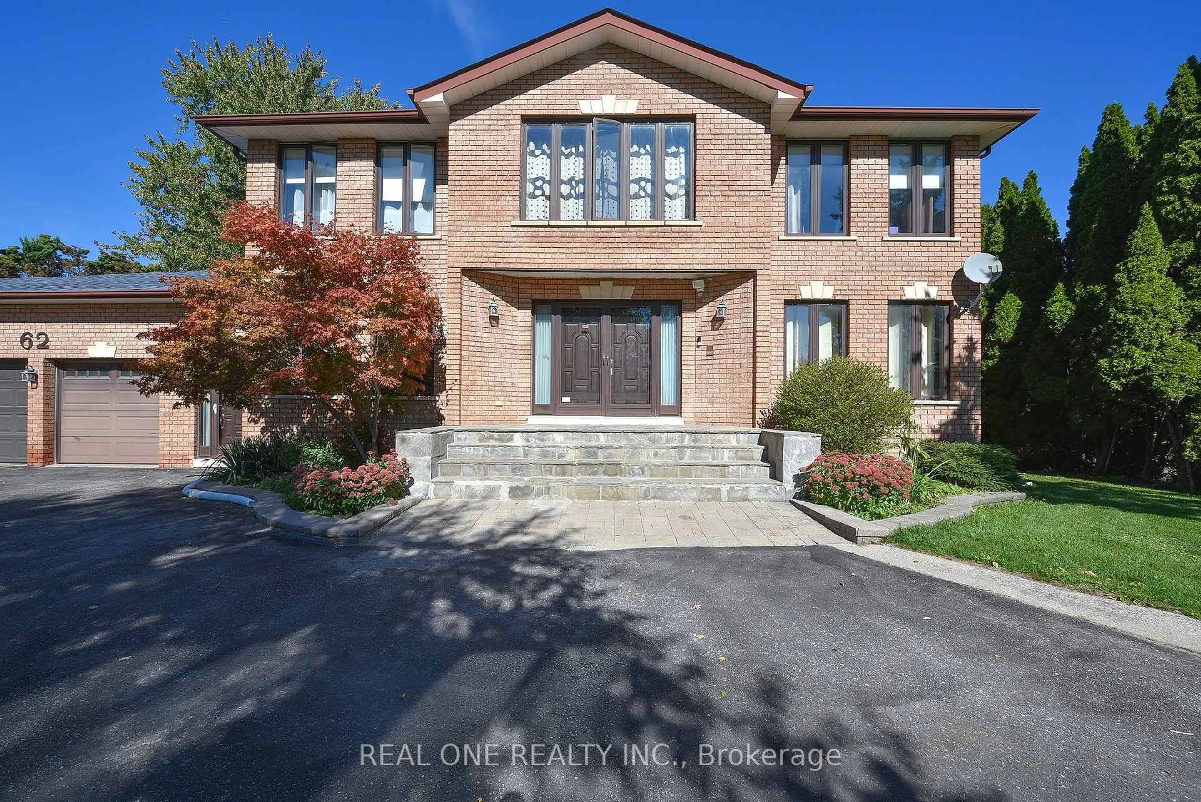 Home with brick exterior material, street for 62 Lee Ave, Markham Ontario L3R 8G4