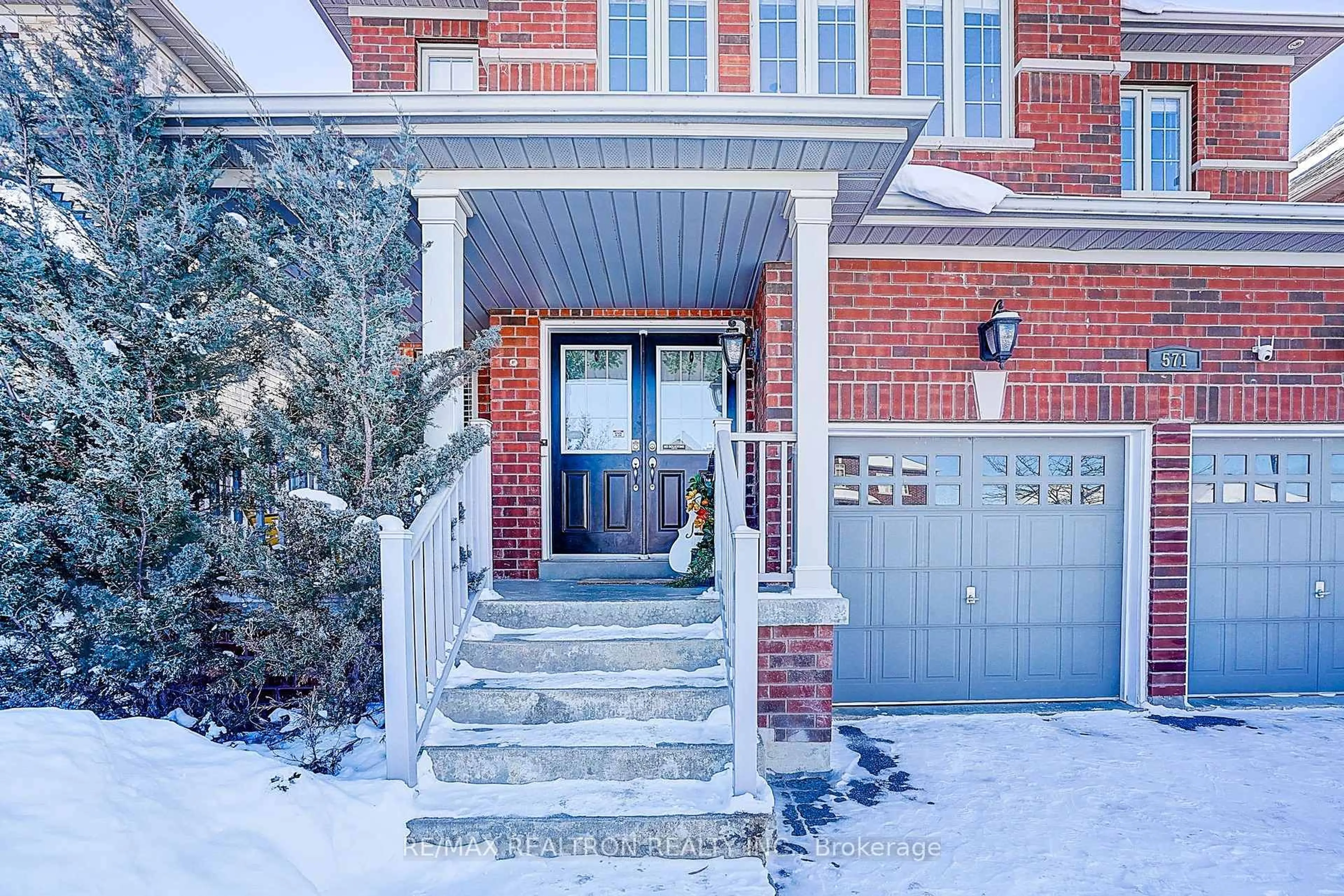 Home with brick exterior material, street for 571 Davos Rd, Vaughan Ontario L4H 0X4