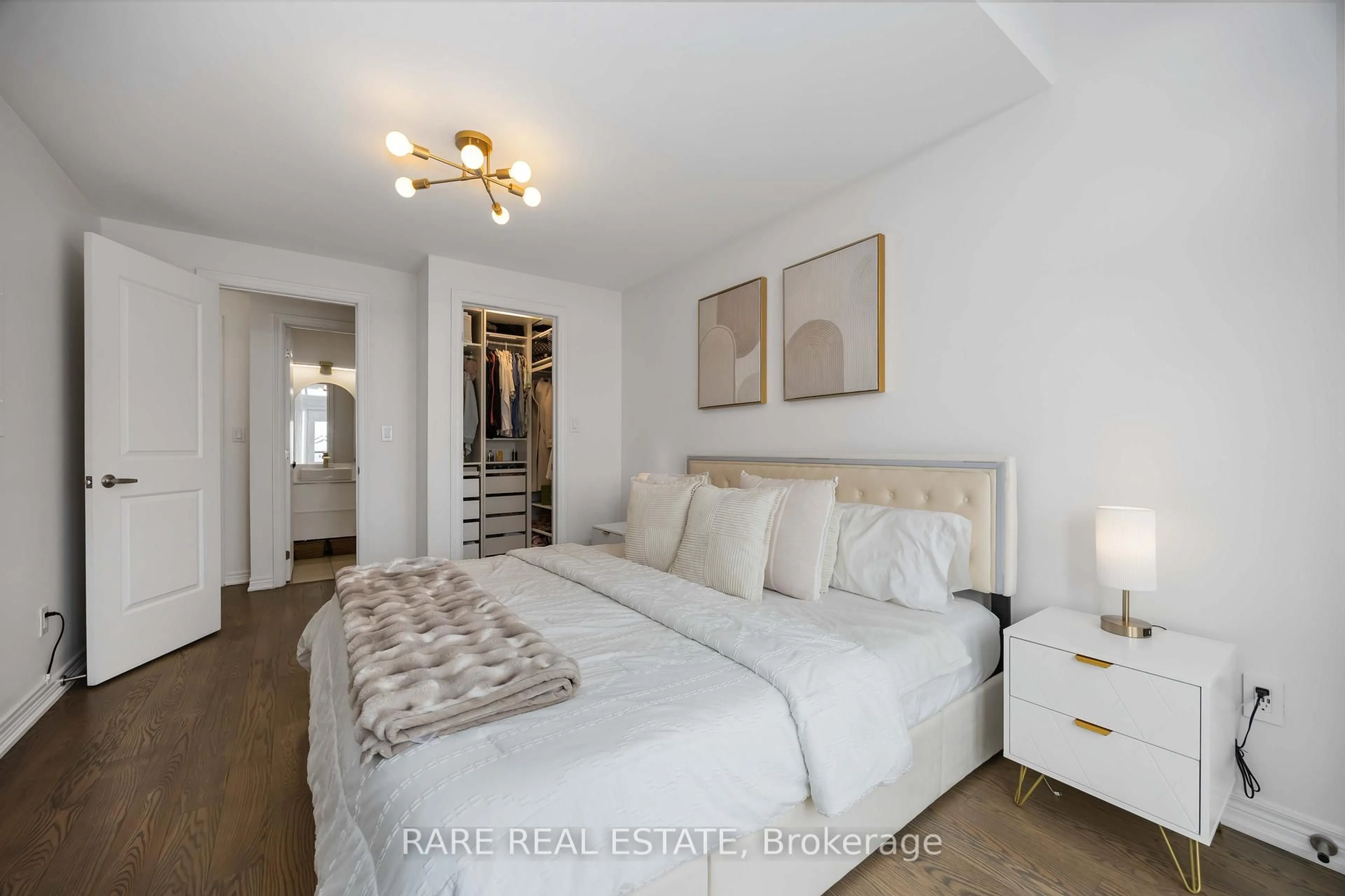 Bedroom with bed, unknown for 105 Kayla Cres #8, Vaughan Ontario L6A 4W3