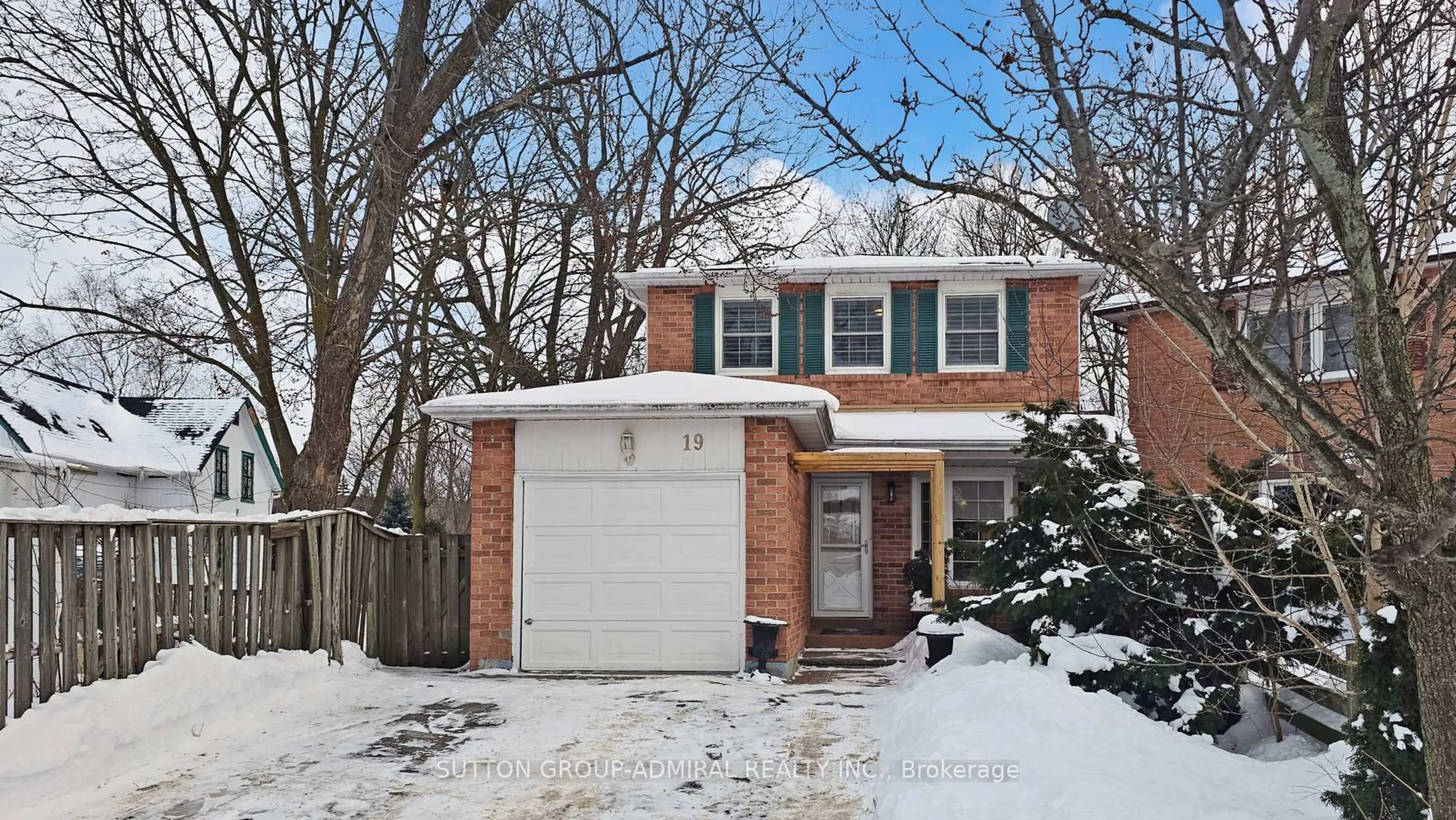 Home with brick exterior material, street for 19 Backus Crt, Markham Ontario L3P 6V6