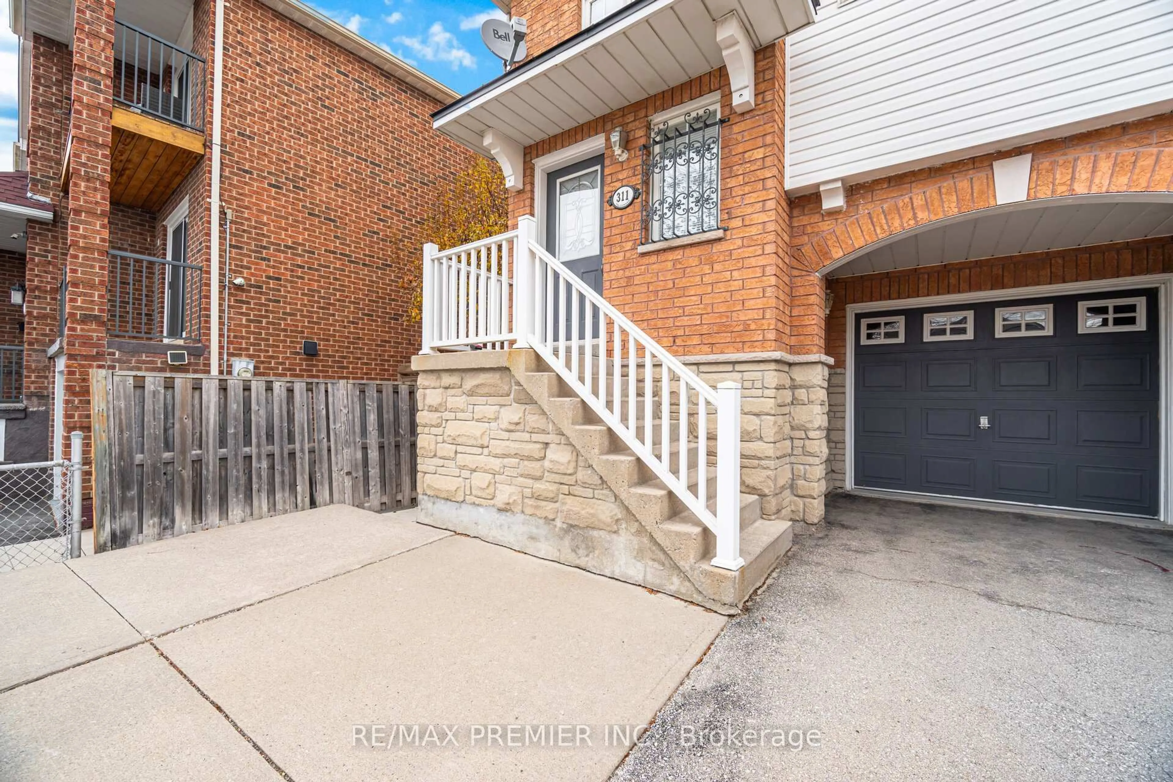 Home with brick exterior material, street for 311 Tall Grass Tr, Vaughan Ontario L4L 3P7