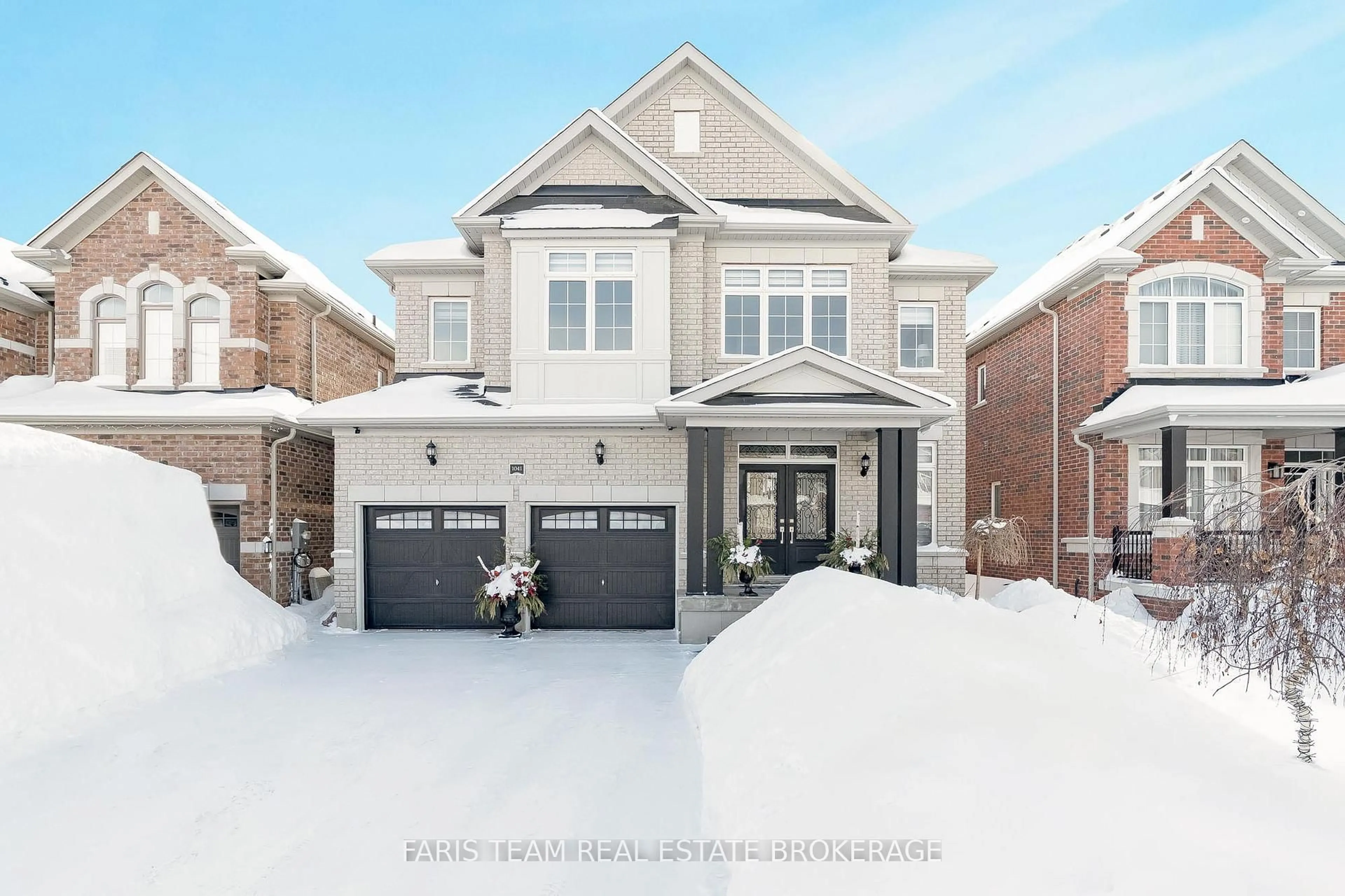 Home with brick exterior material, street for 1041 Wickham Rd, Innisfil Ontario L9S 0N5