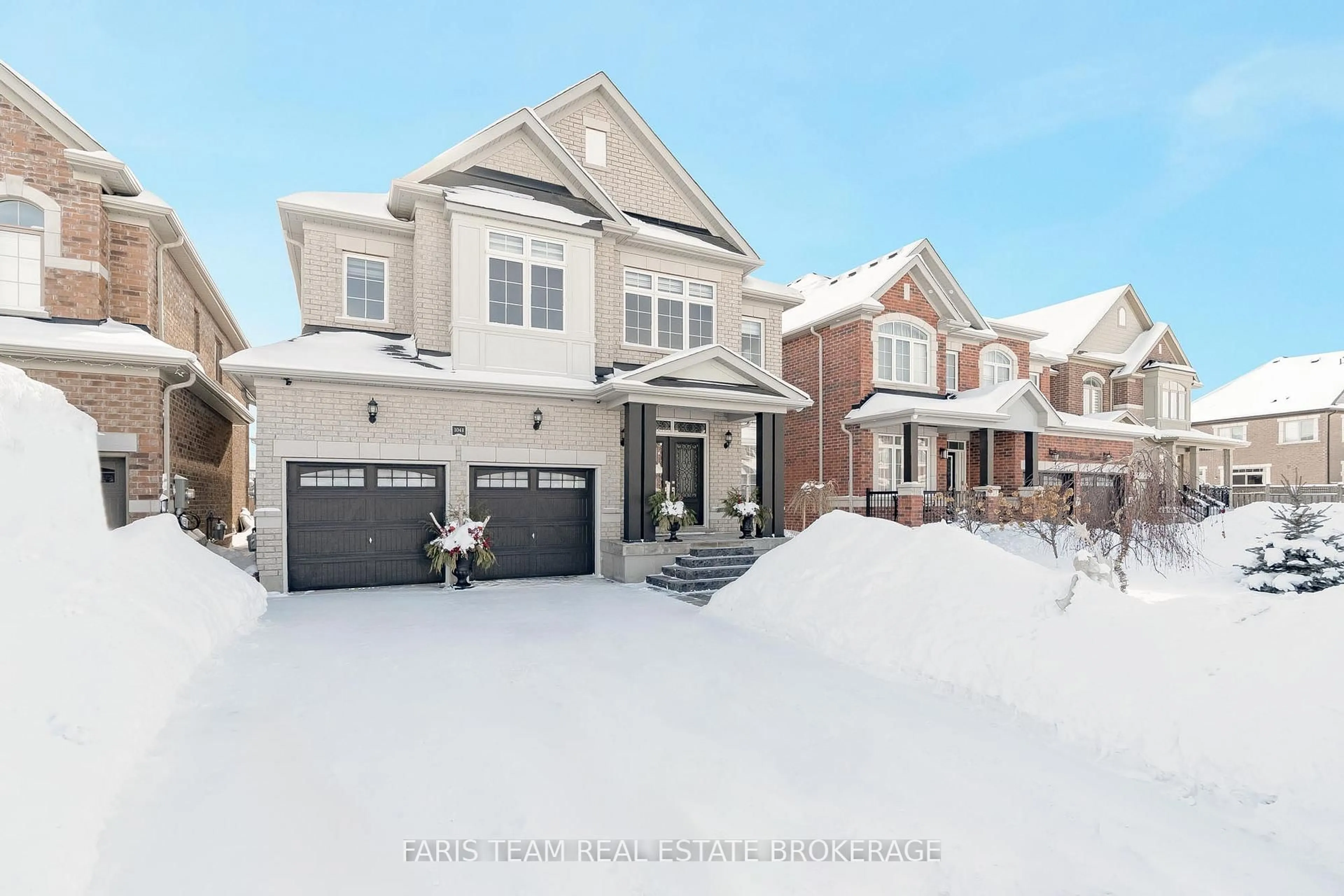 Home with brick exterior material, street for 1041 Wickham Rd, Innisfil Ontario L9S 0N5