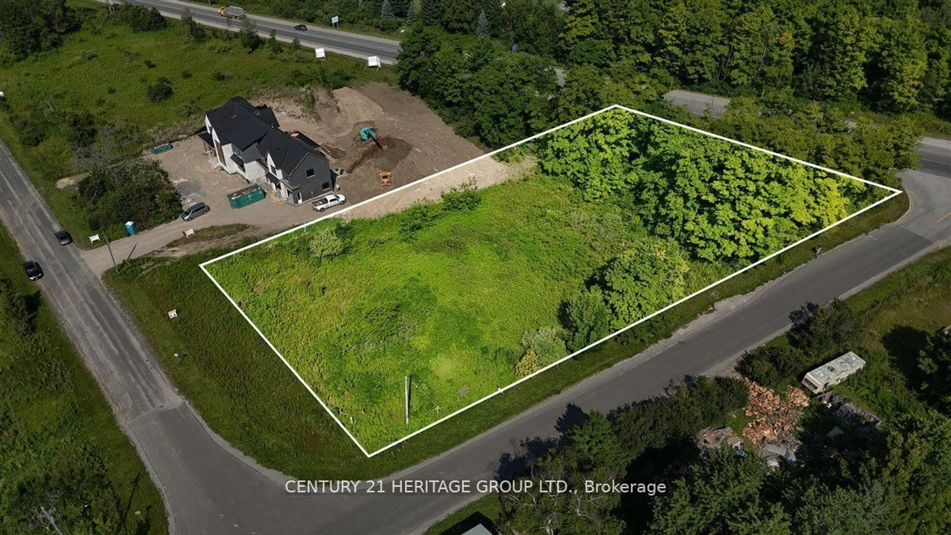 A pic from outside/outdoor area/front of a property/back of a property/a pic from drone, building for 22 Lincolnville Lane, Whitchurch-Stouffville Ontario L4A 7X4