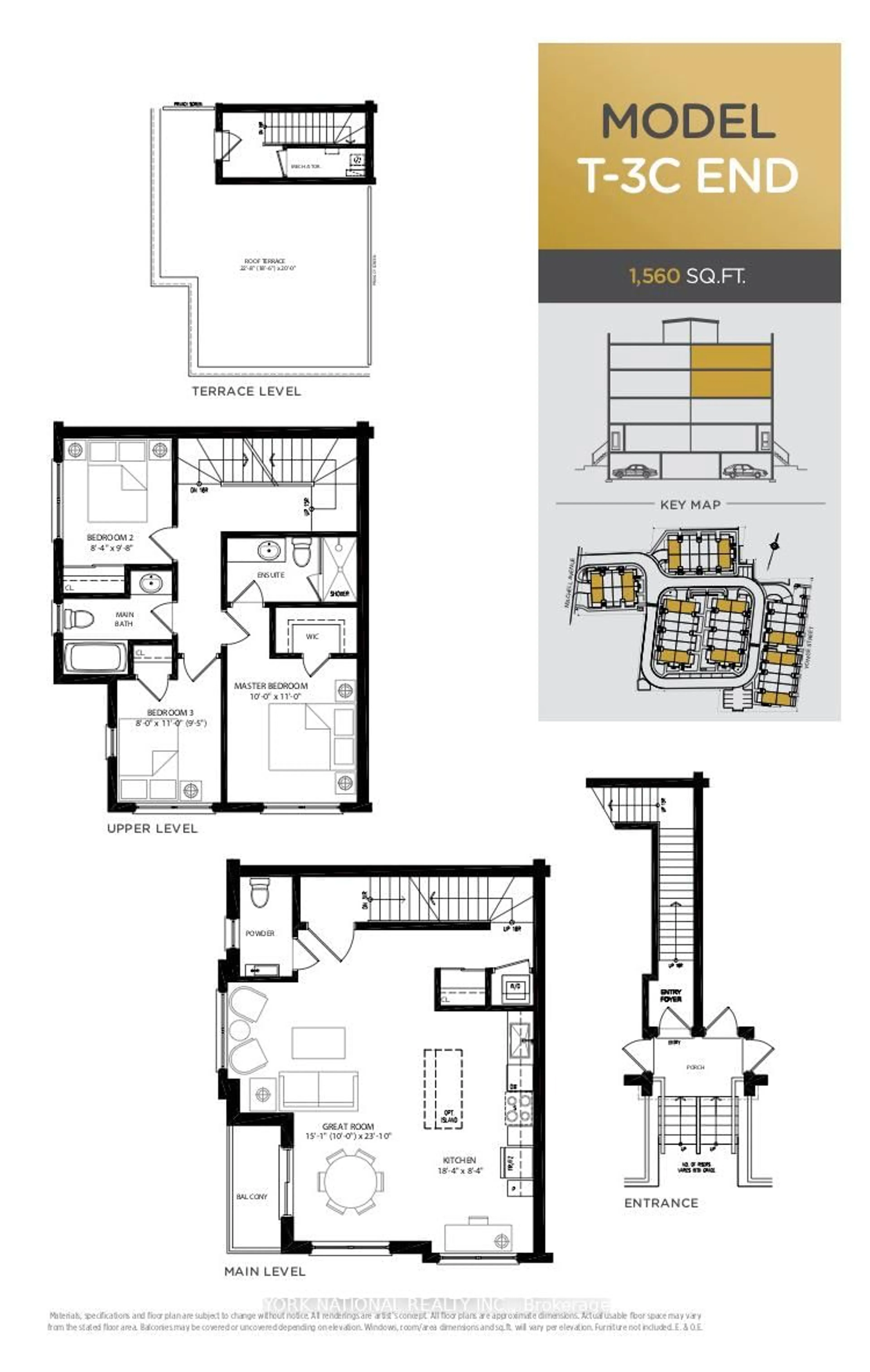 Floor plan for 300 Alex Gardner Circ #54, Aurora Ontario L4G 3G5