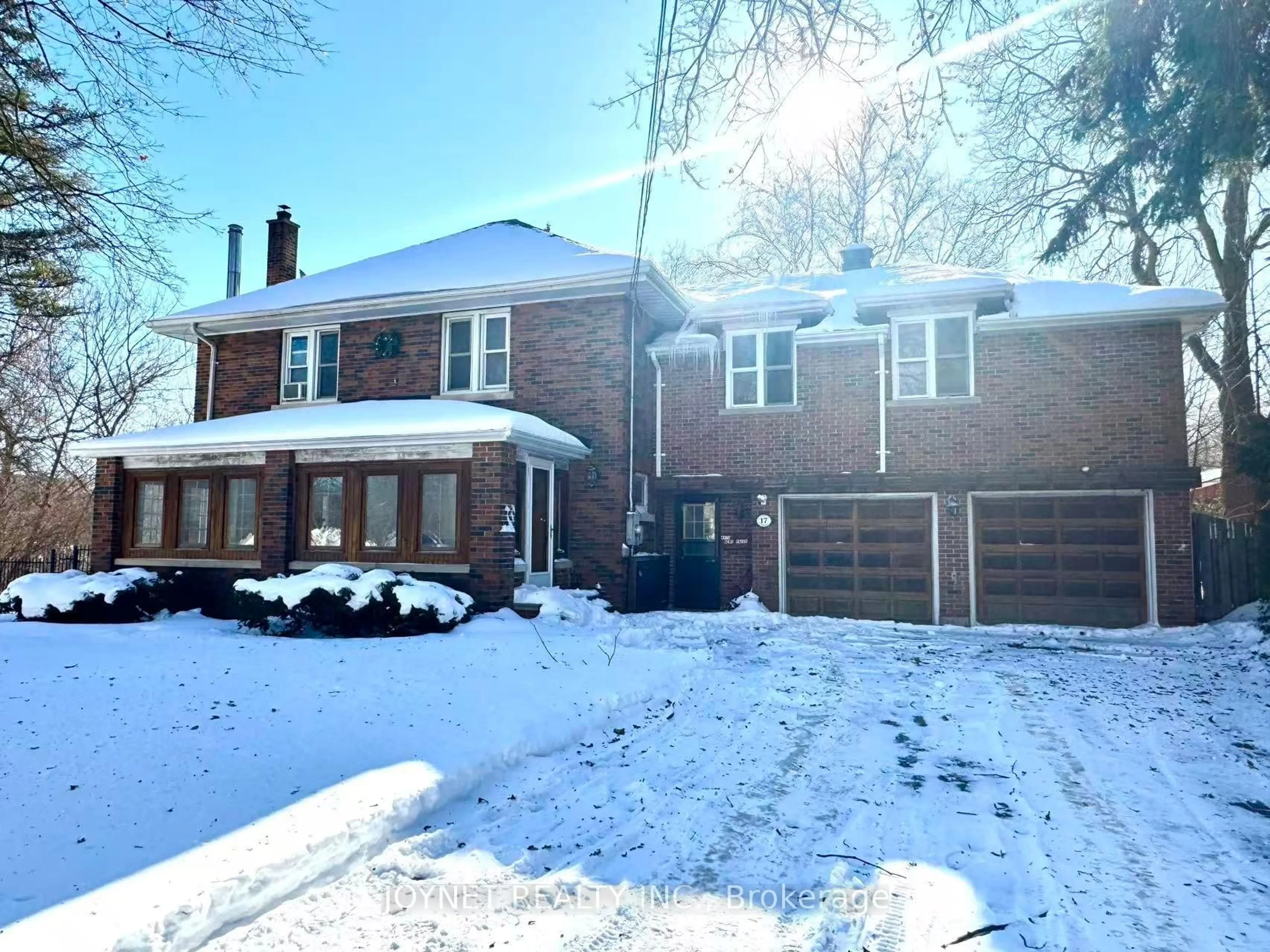 Home with brick exterior material, street for 17 Eckardt Ave, Markham Ontario L3R 1P1