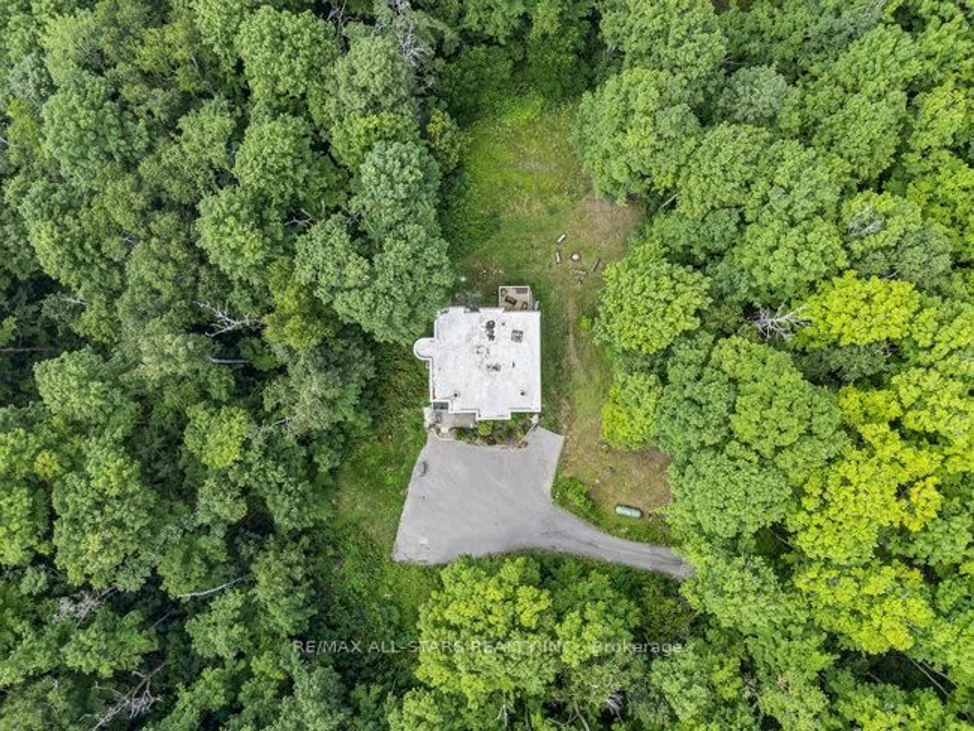A pic from outside/outdoor area/front of a property/back of a property/a pic from drone, forest/trees view for 14586 York Durham LIne Rd, Whitchurch-Stouffville Ontario L4A 3L5