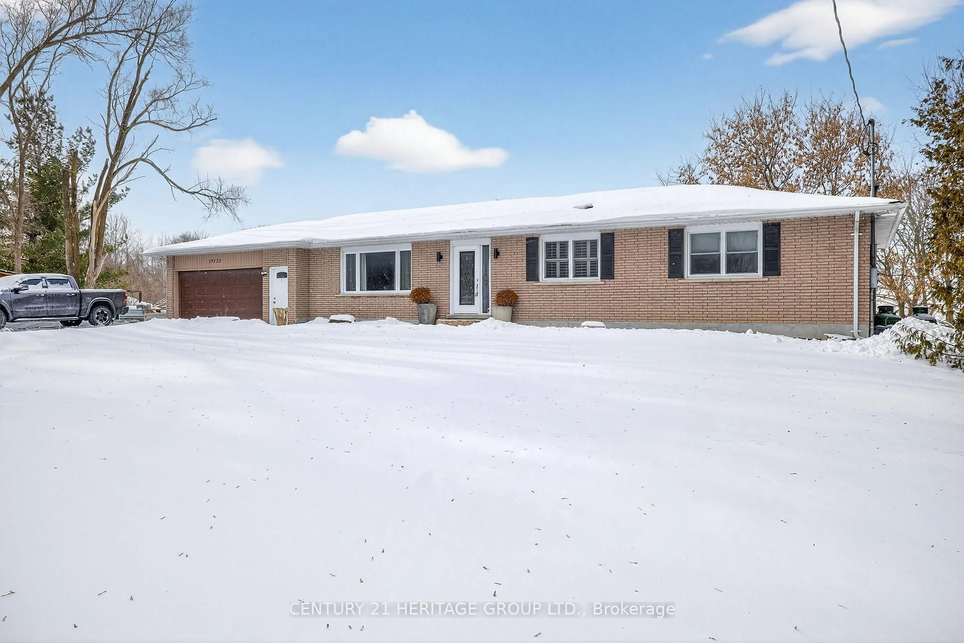 Home with brick exterior material, street for 19732 York Durham Line, East Gwillimbury Ontario L0G 1M0