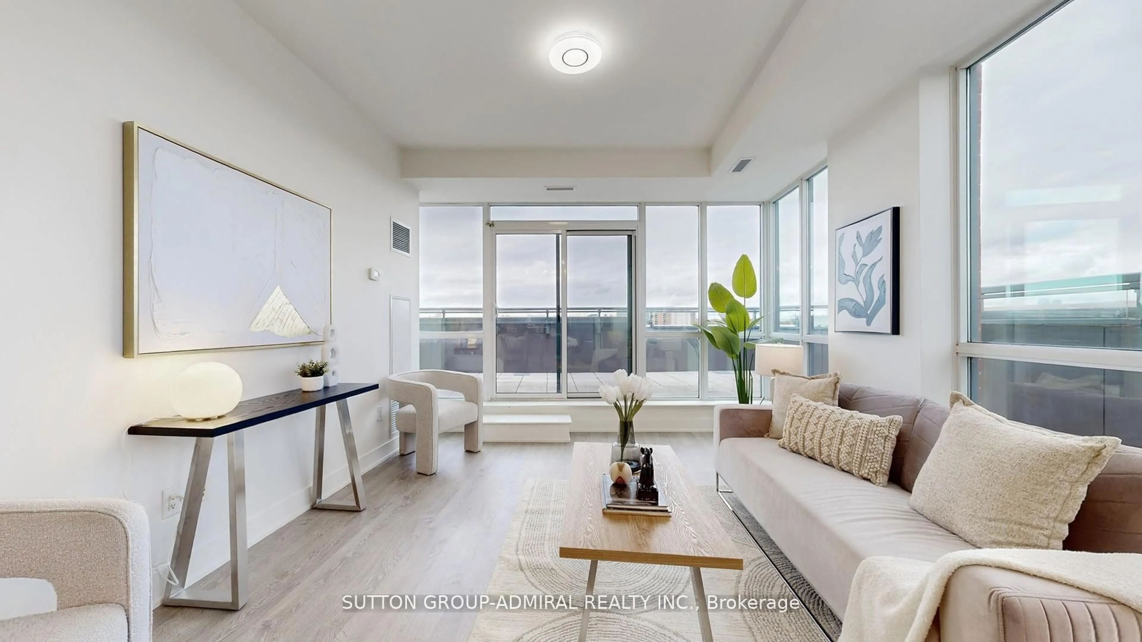 Living room with furniture, unknown for 7608 Yonge St #PH11, Vaughan Ontario L4J 0J5