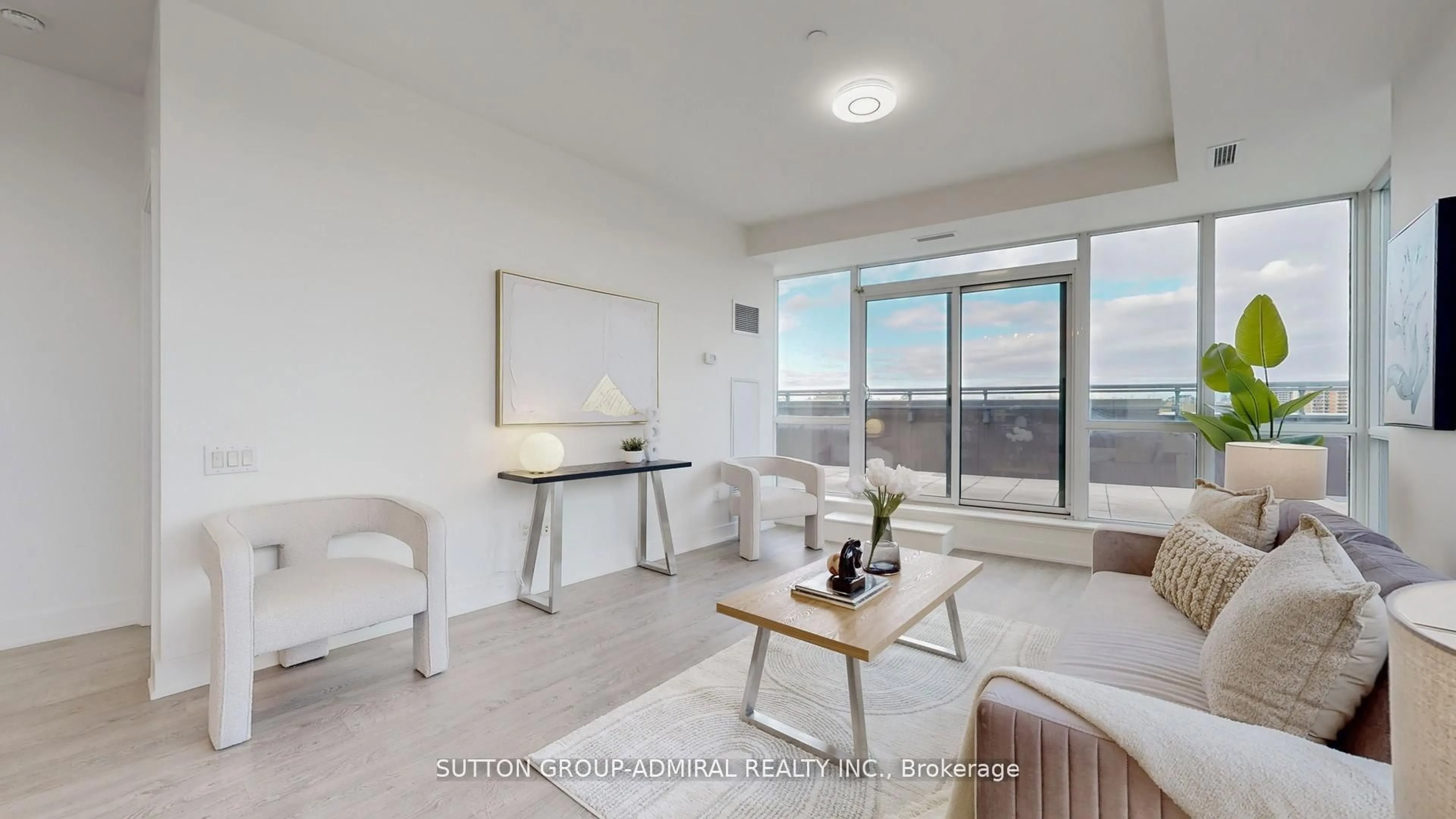 Living room with furniture, unknown for 7608 Yonge St #PH11, Vaughan Ontario L4J 0J5