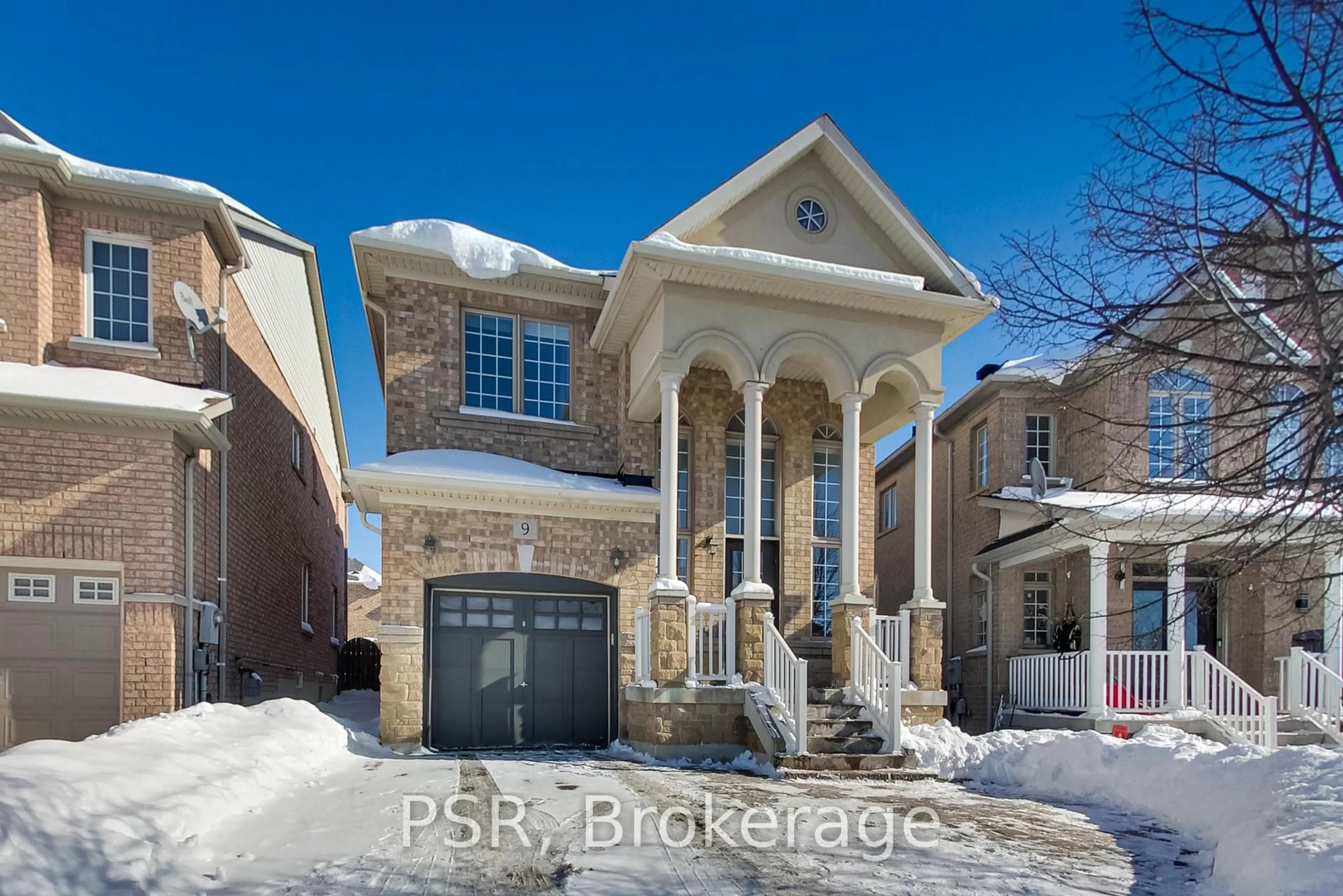 Home with brick exterior material, street for 9 White Beach Cres, Vaughan Ontario L6A 0R1